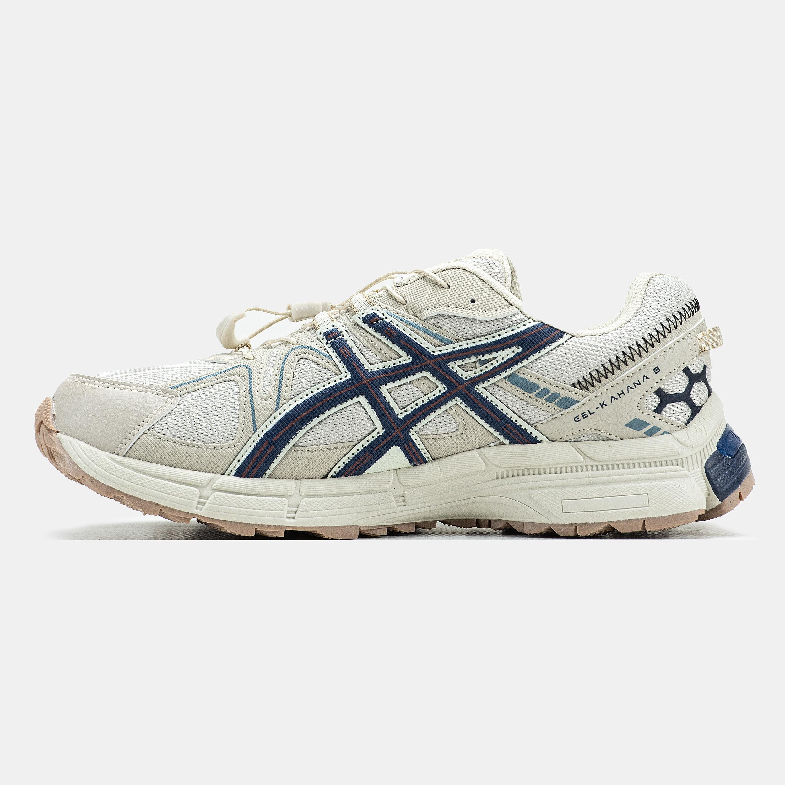 Asics Gel-Kahana 8 Gore-Tex Cream Navy - изображение 3