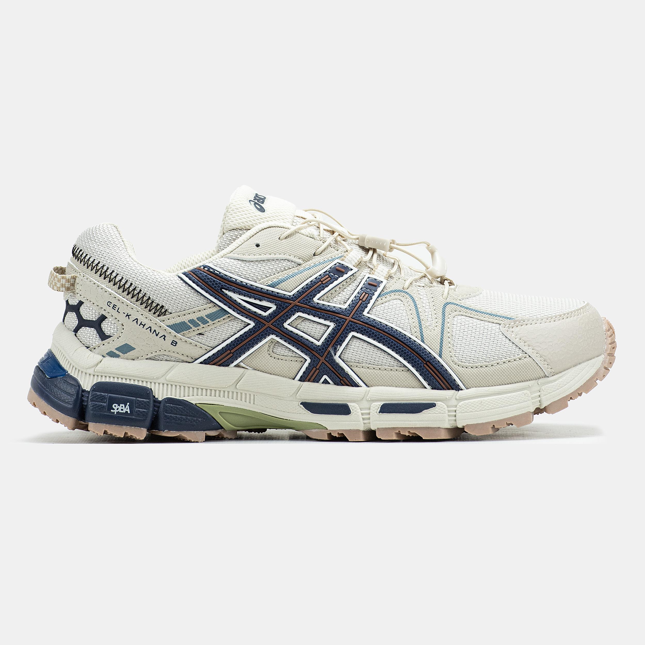 Asics Gel-Kahana 8 Gore-Tex Cream Navy - изображение 4