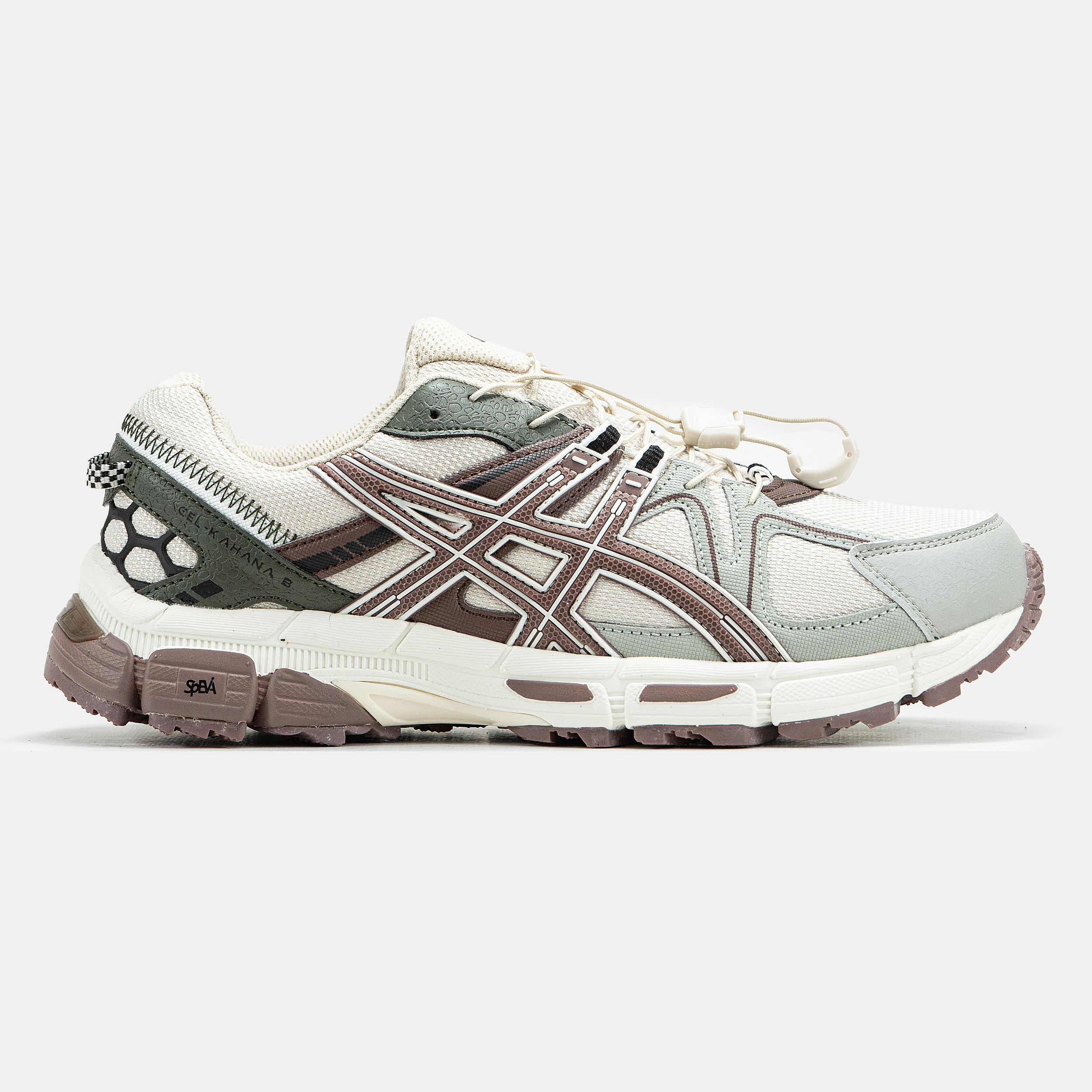 Asics Gel-Kahana 8 Gore-Tex Cream Brown Olive - изображение 5