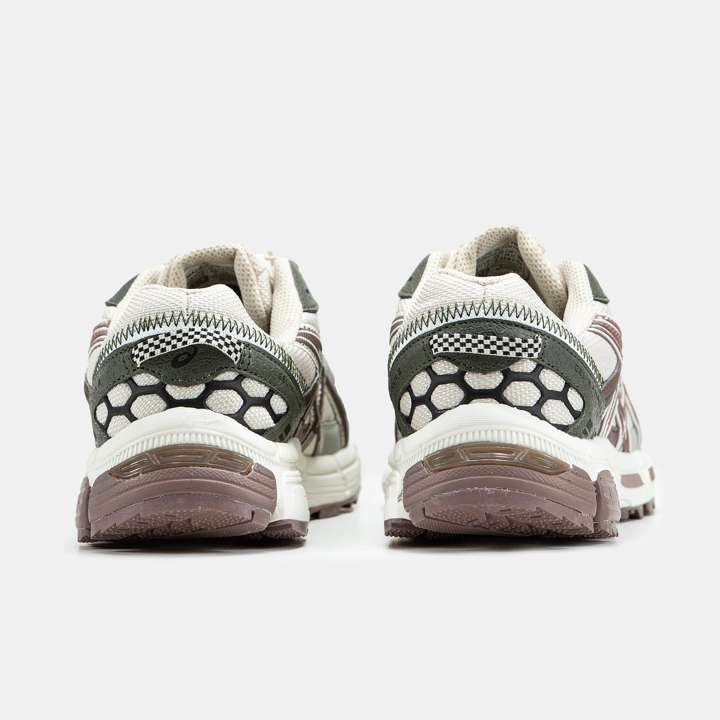 Asics Gel-Kahana 8 Gore-Tex Cream Brown Olive - изображение 6