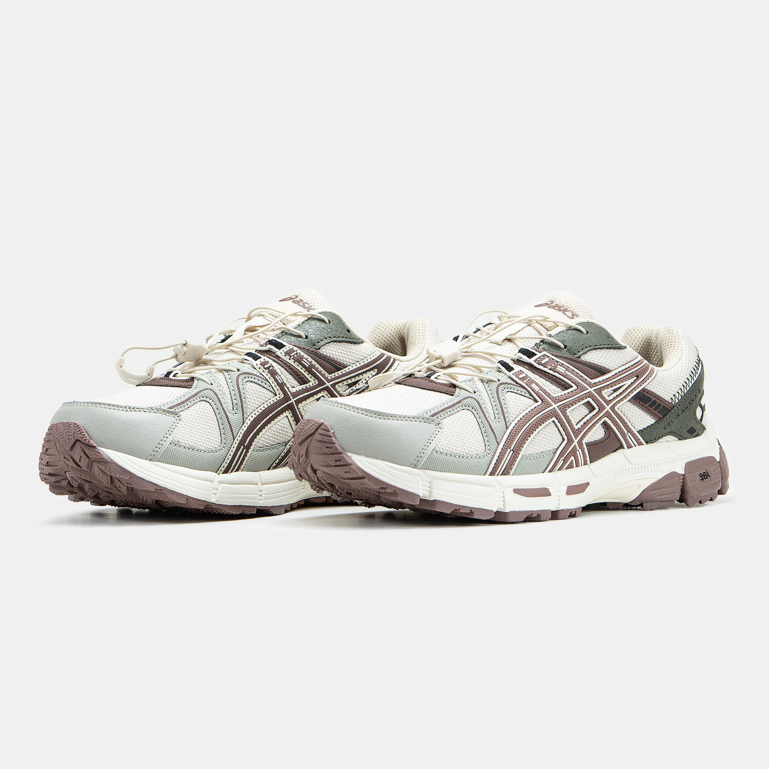Asics Gel-Kahana 8 Gore-Tex Cream Brown Olive - изображение 7