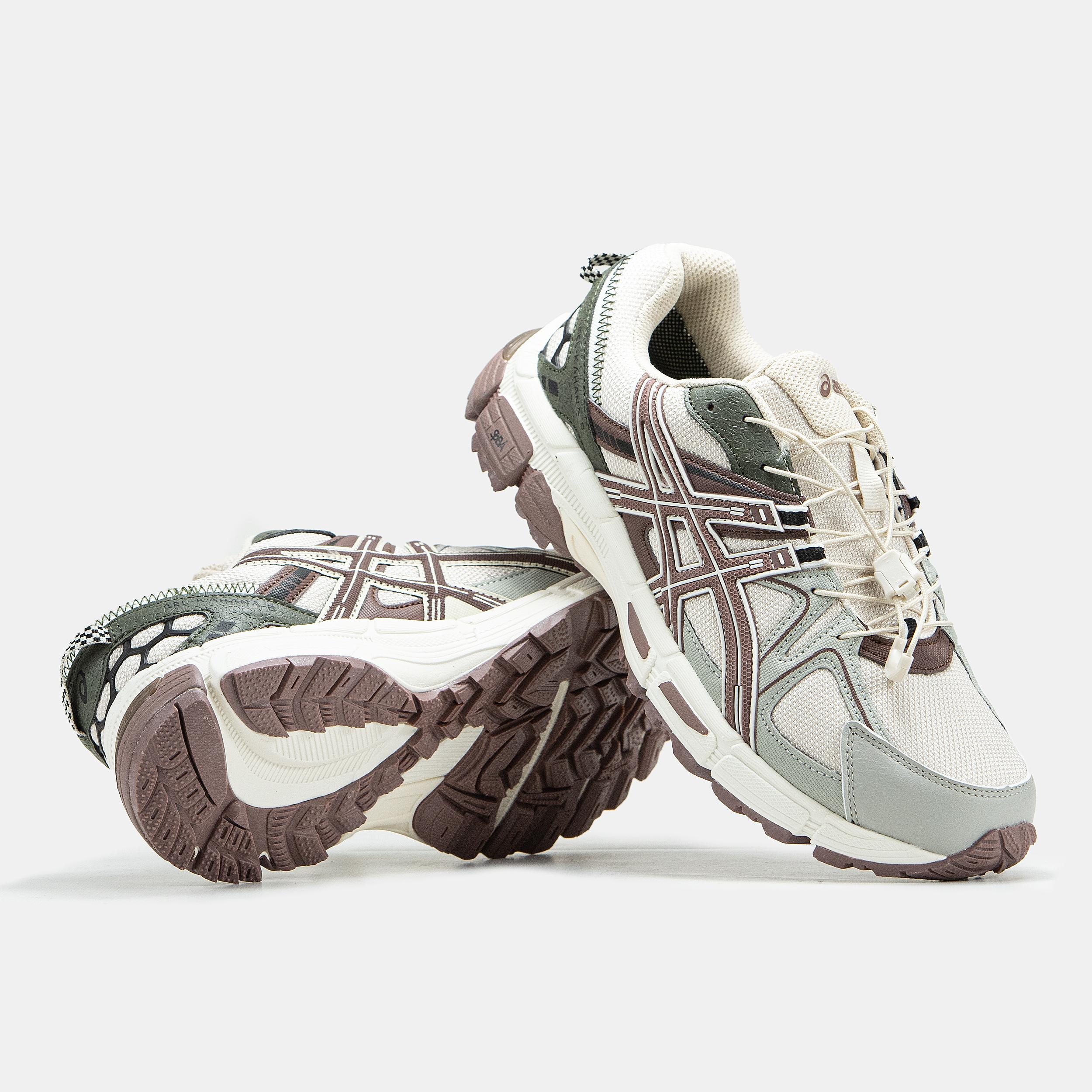 Asics Gel-Kahana 8 Gore-Tex Cream Brown Olive - изображение 8