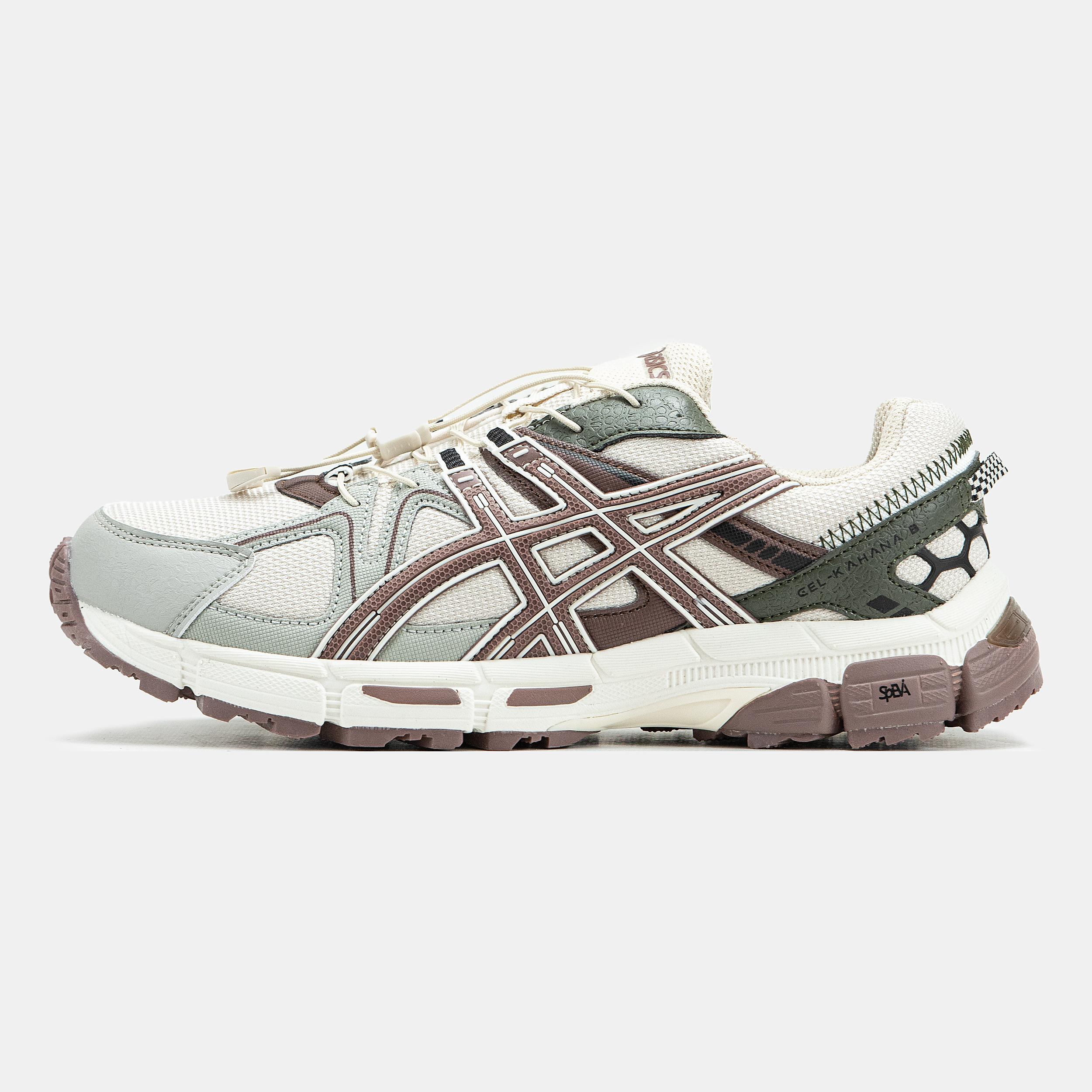 Asics Gel-Kahana 8 Gore-Tex Cream Brown Olive