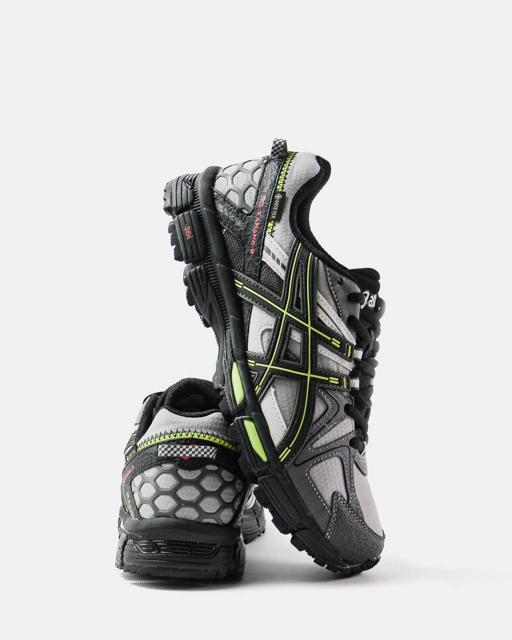Asics GEL-Kahana 8 GTX Grey Black Green - изображение 7