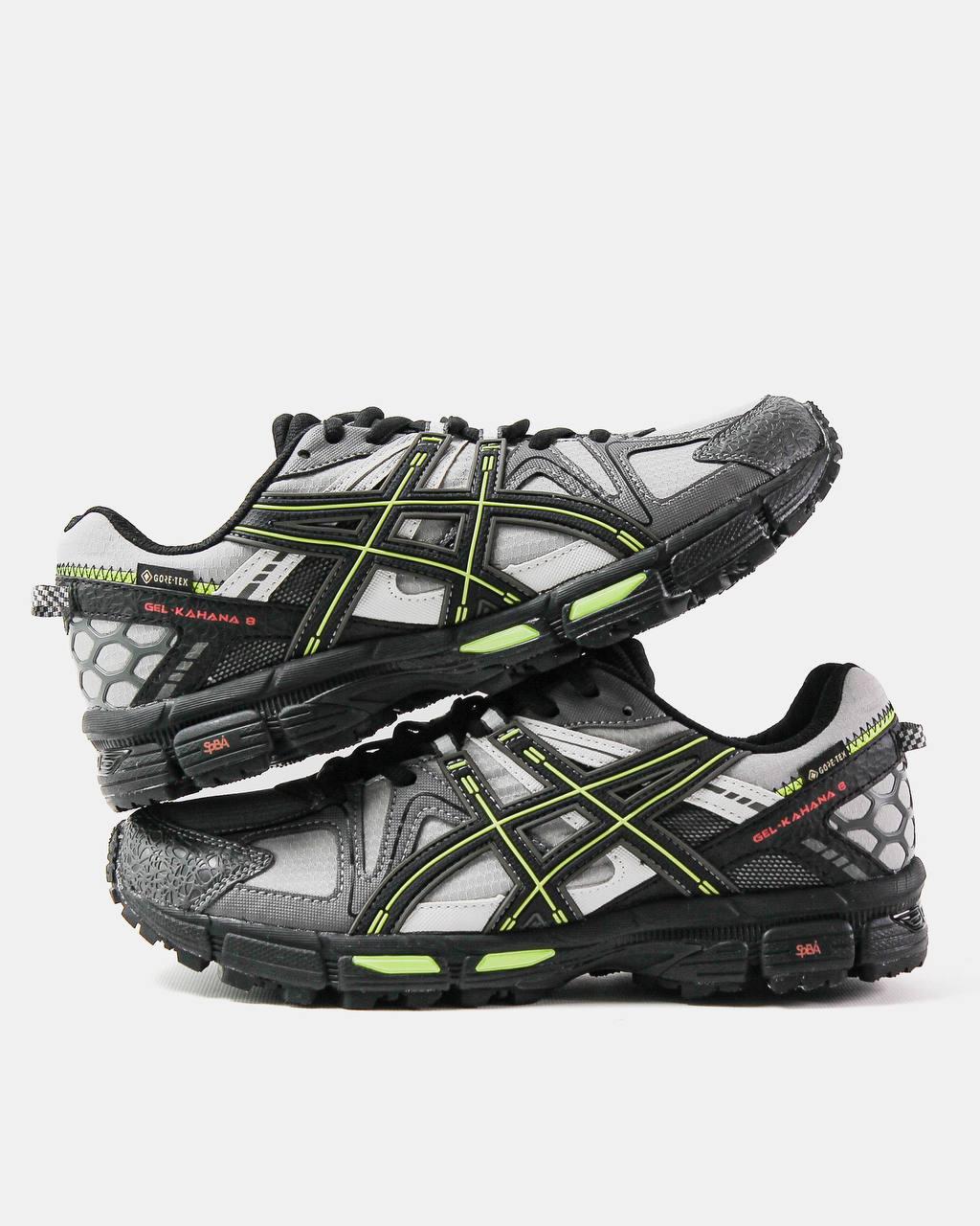 Asics GEL-Kahana 8 GTX Grey Black Green - изображение 8