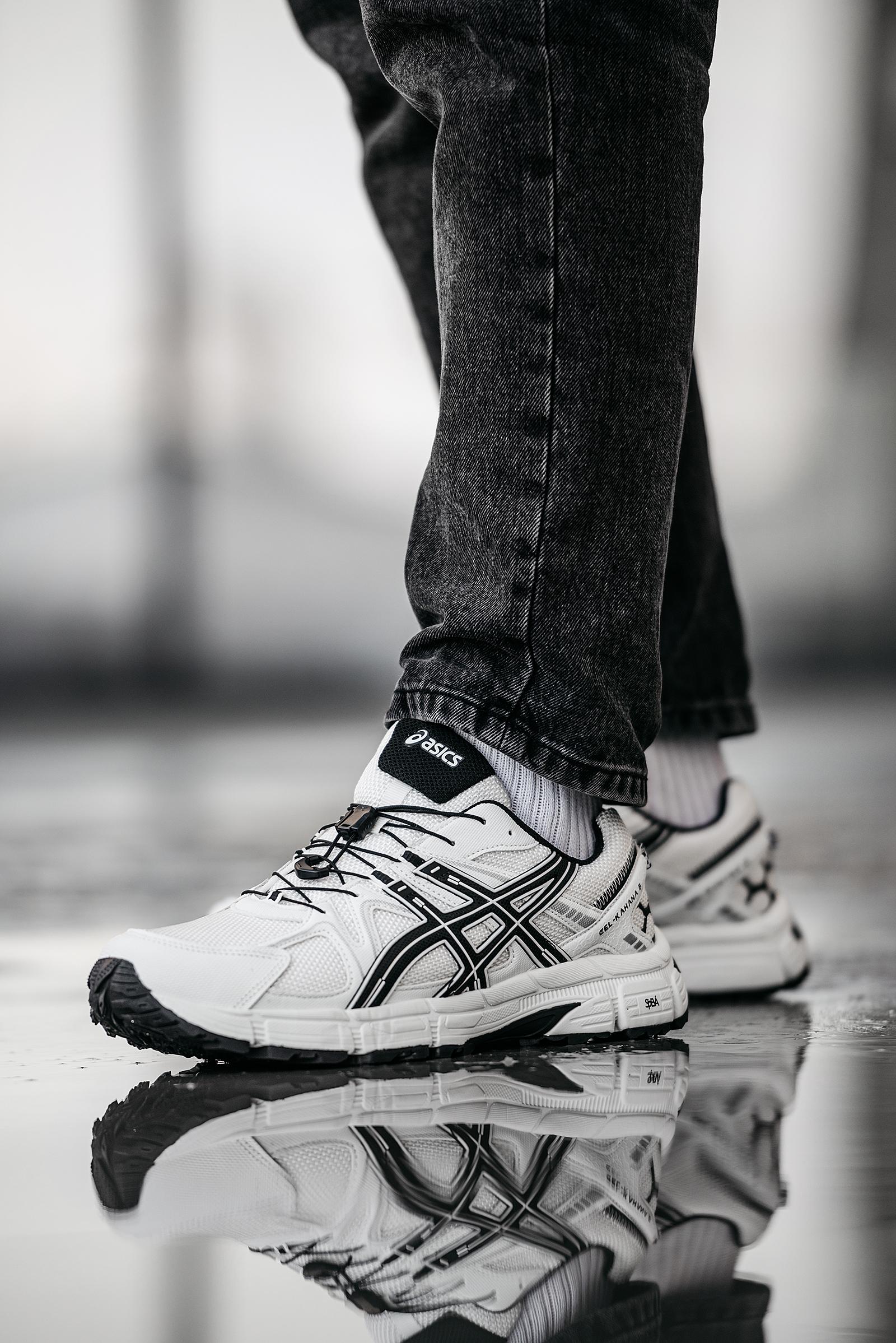 Asics Gel-Kahana 8 Gore-Tex White Black - изображение 6