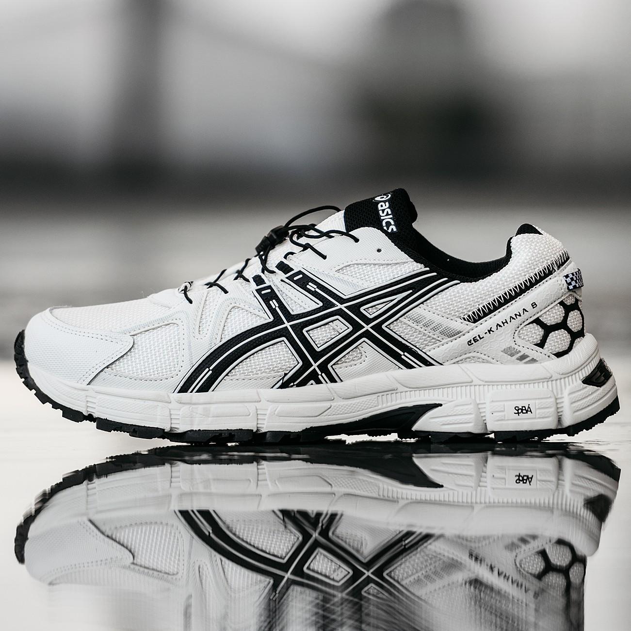 Asics Gel-Kahana 8 Gore-Tex White Black