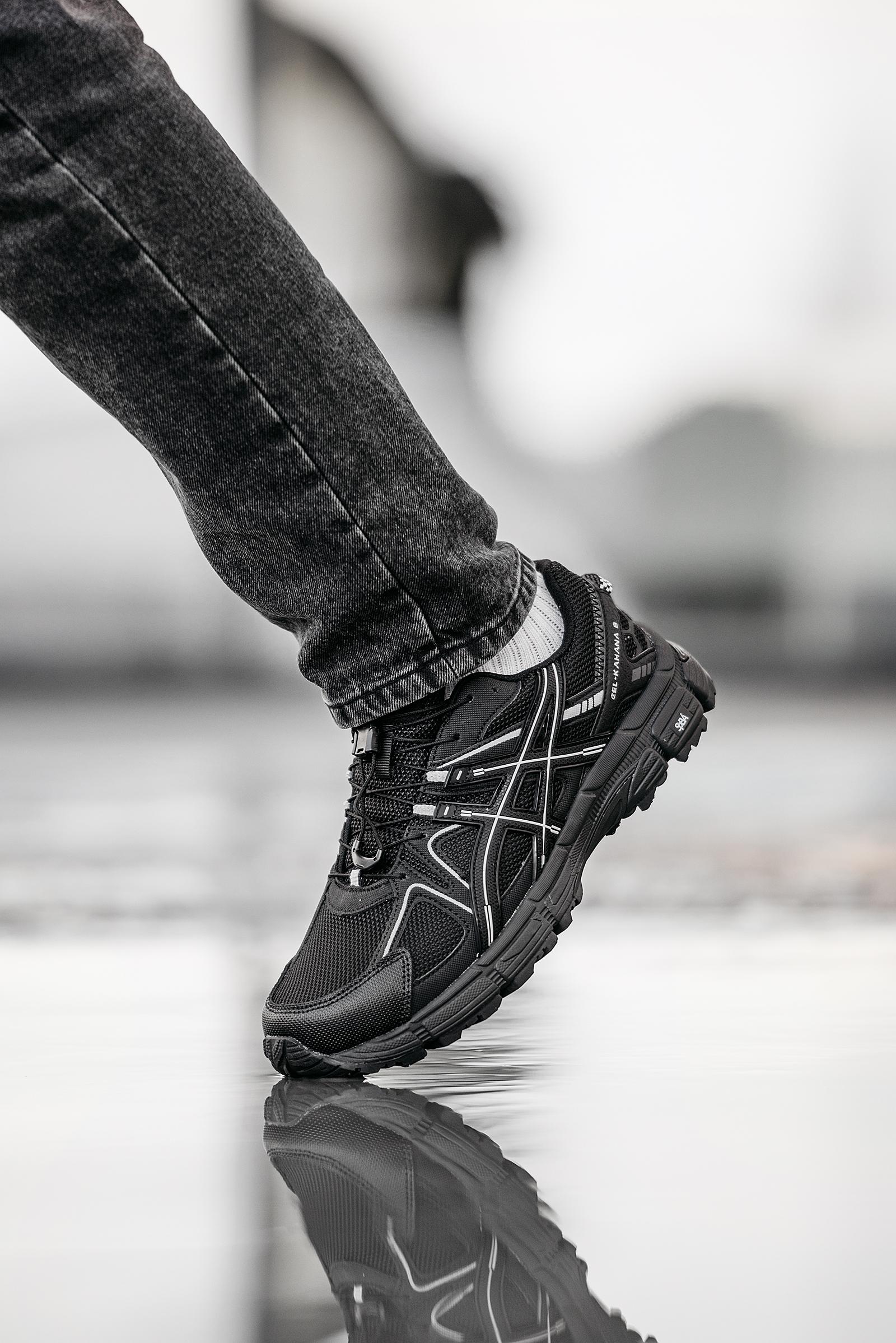 Asics Gel-Kahana 8 GTX Jet Black Reflective - изображение 2