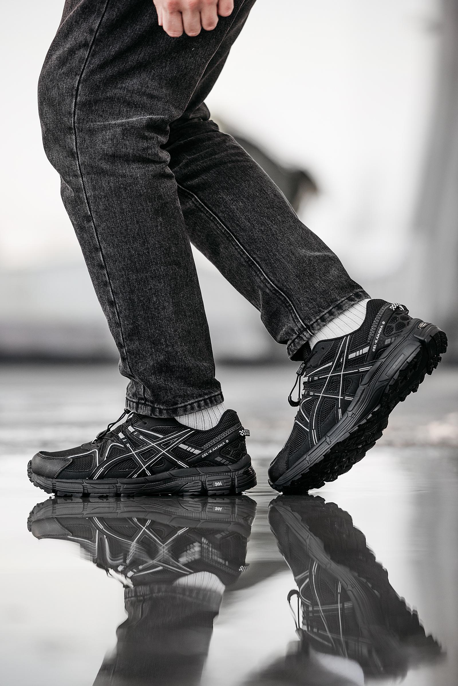 Asics Gel-Kahana 8 GTX Jet Black Reflective - изображение 4