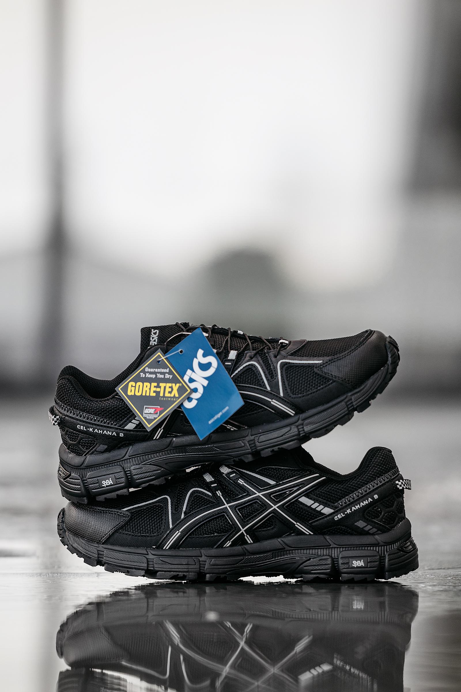 Asics Gel-Kahana 8 GTX Jet Black Reflective - изображение 6