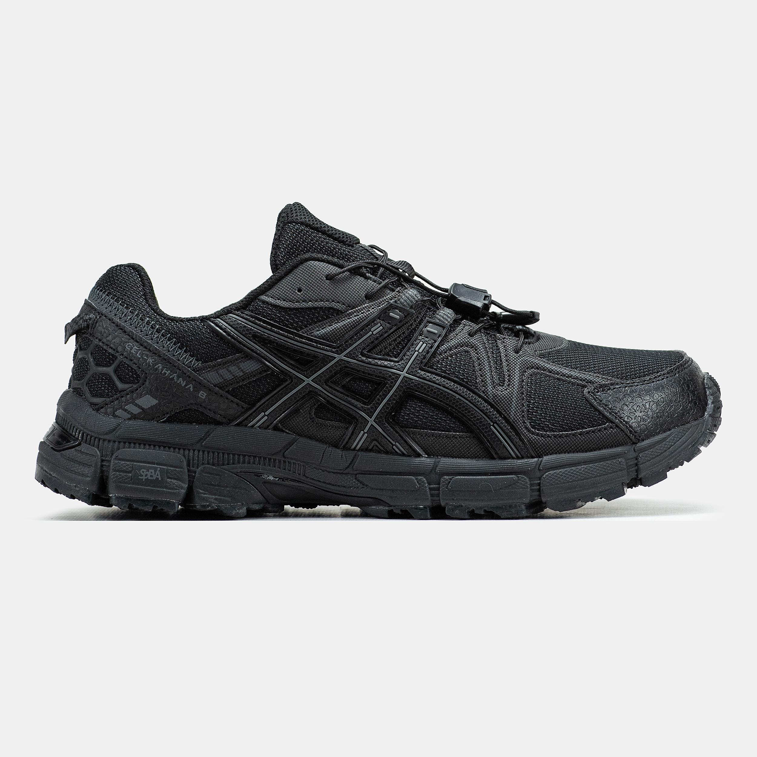 Asics Gel-Kahana 8 GTX Triple Black Cord Lock - изображение 2