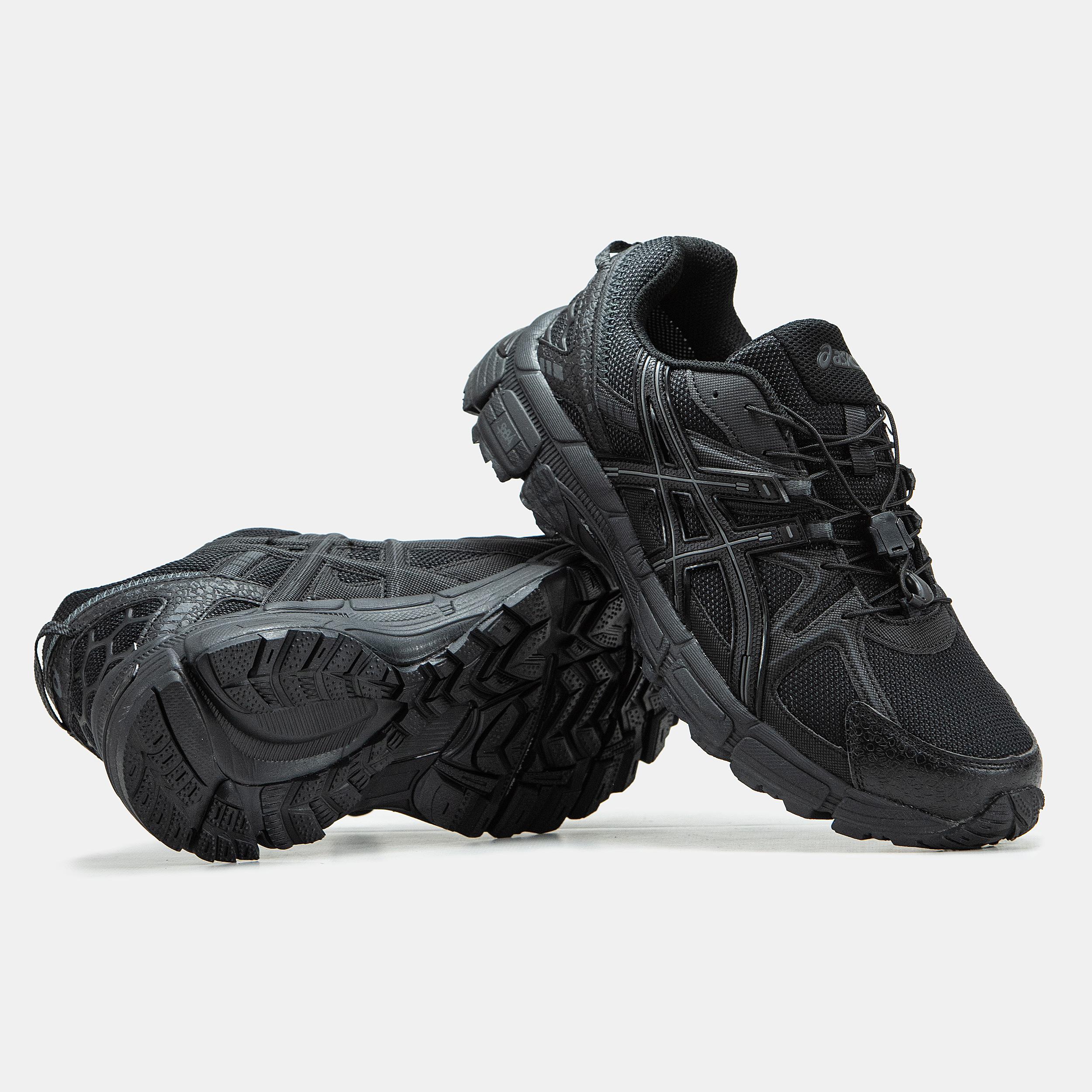 Asics Gel-Kahana 8 GTX Triple Black Cord Lock - изображение 5