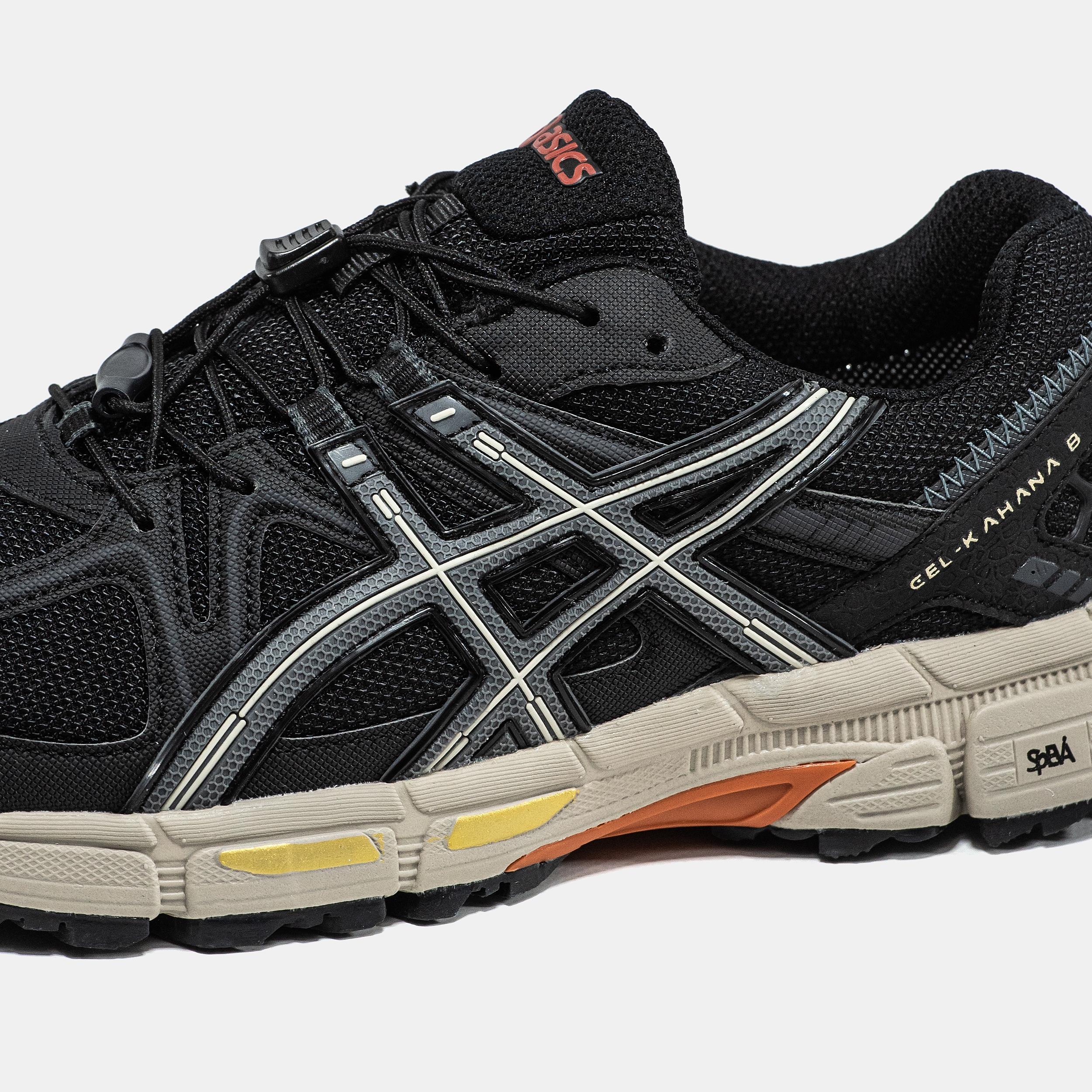 Asics Gel-Kahana 8 GTX Black Clay Orange - изображение 8