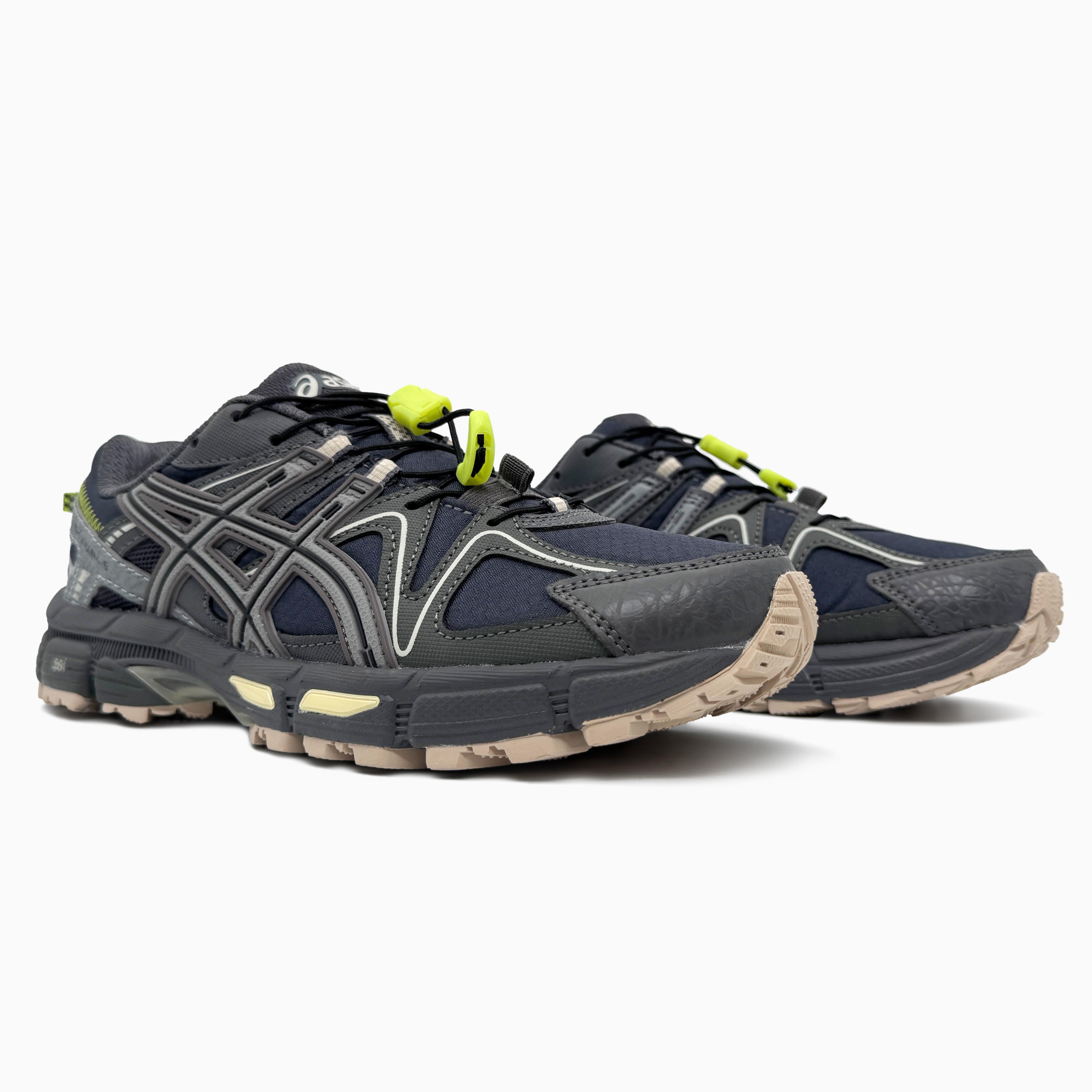 Asics Gel-Kahana 8 Black Grey Green Gore-Tex - изображение 6