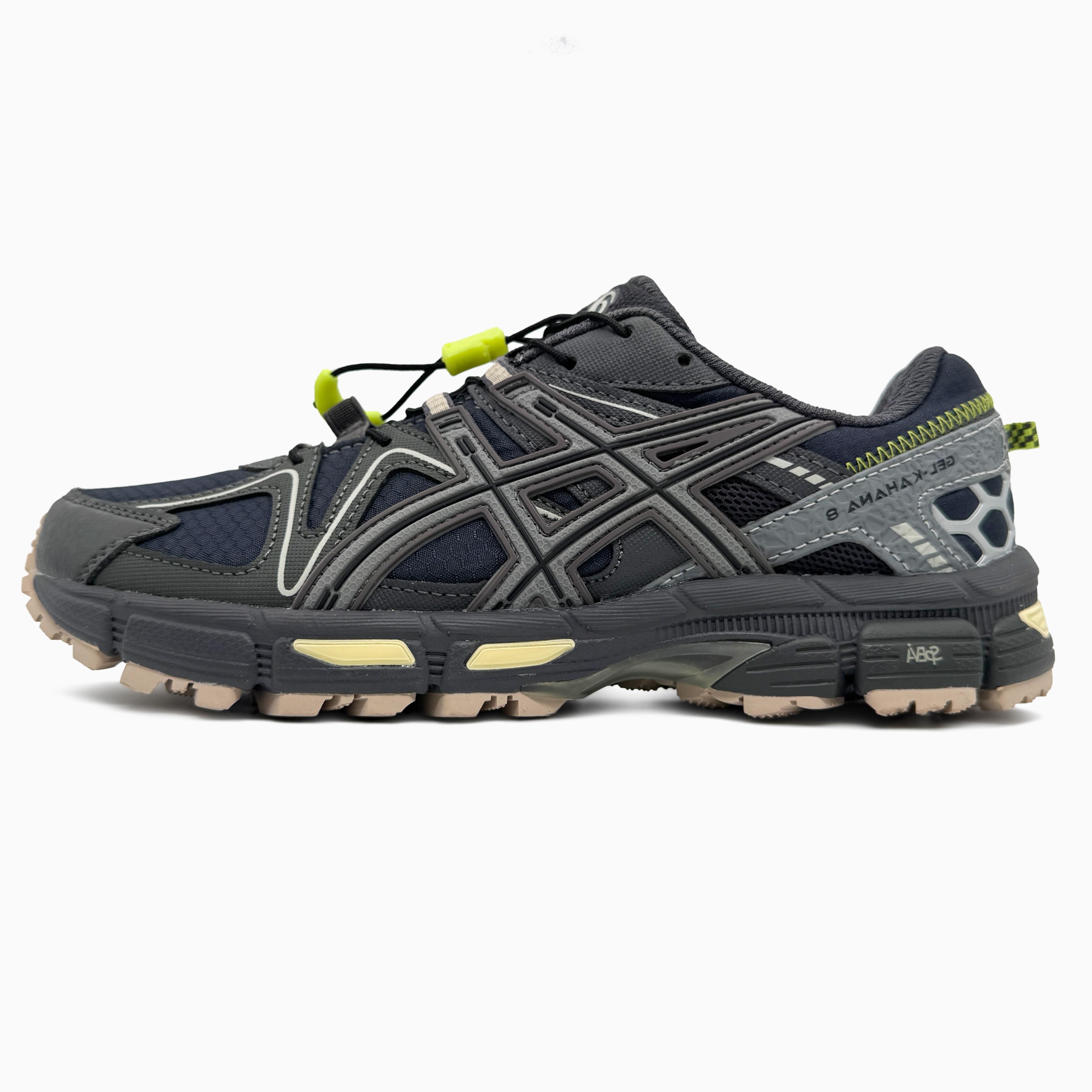 Asics Gel-Kahana 8 Black Grey Green Gore-Tex