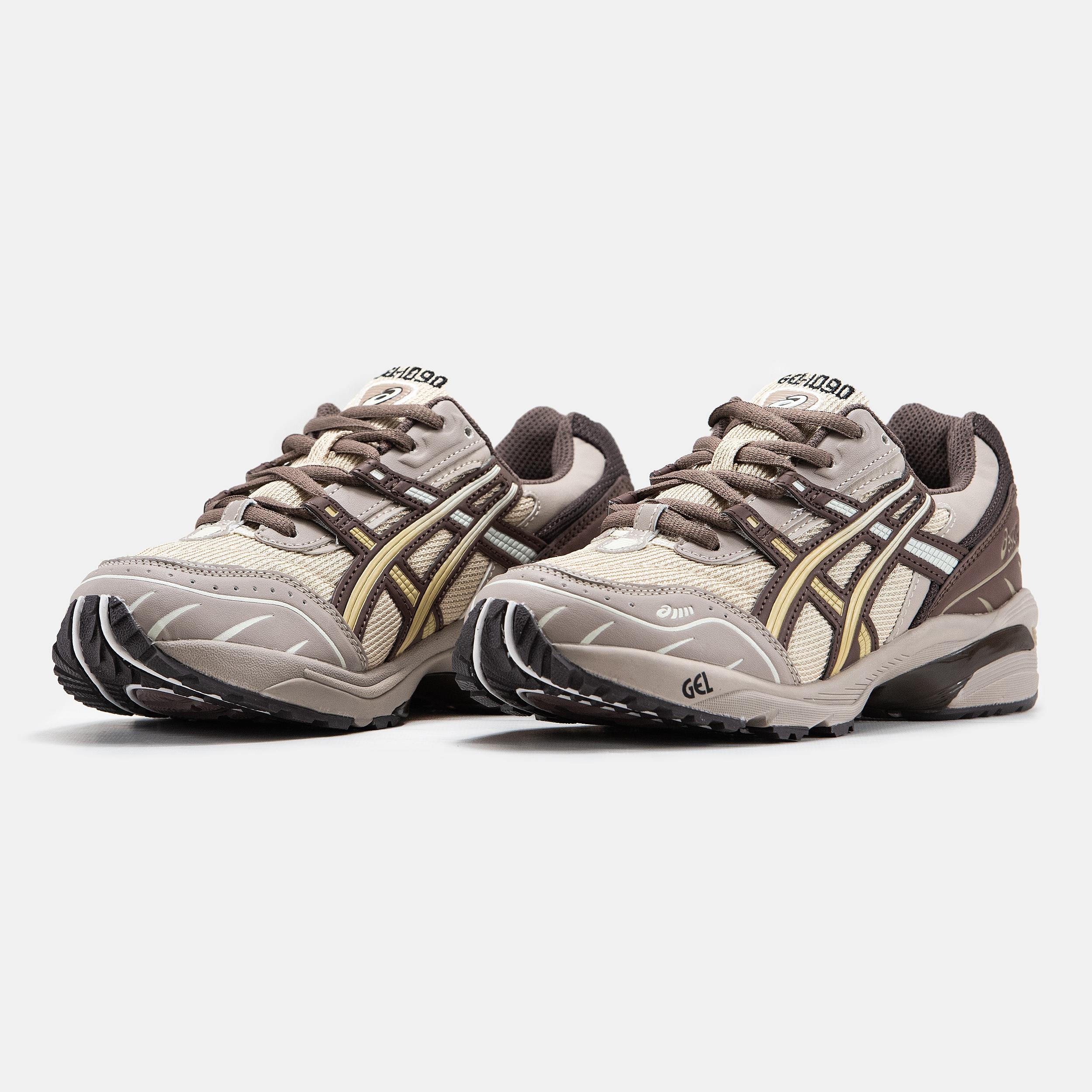 Asics Gel-1090 Brown Beige Yellow - изображение 4