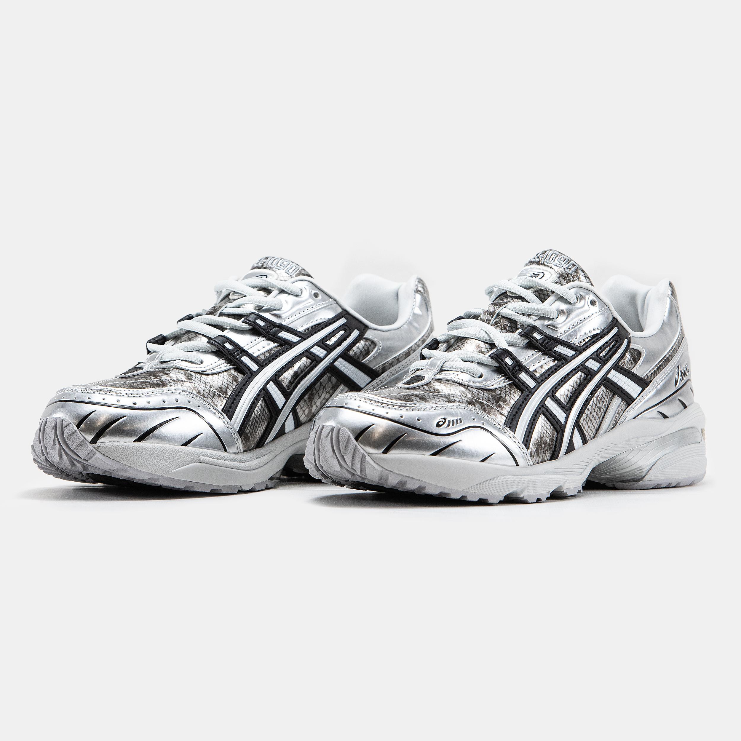 Asics Gel-1090 x KIKS Silver Black Python - изображение 5