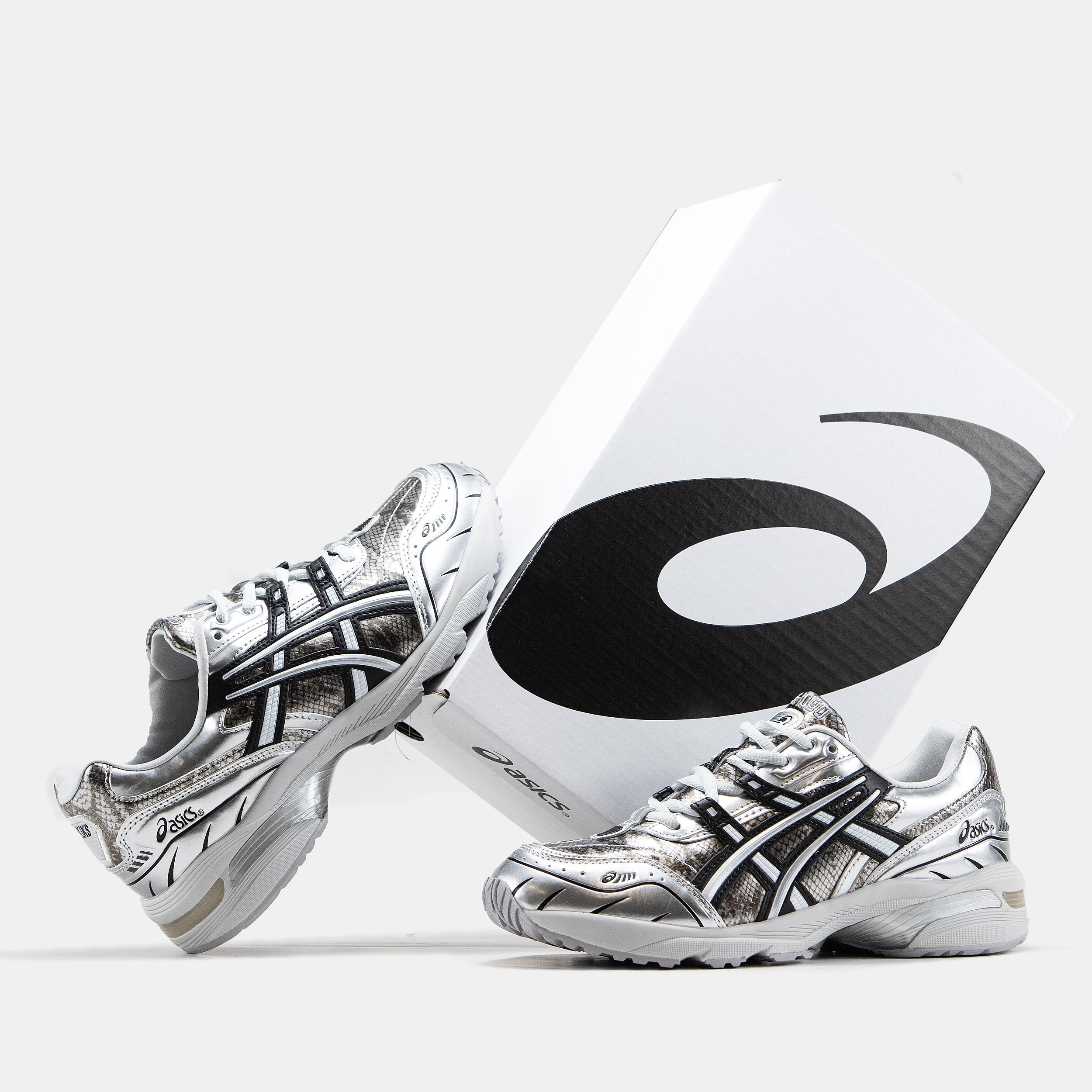 Asics Gel-1090 x KIKS Silver Black Python - изображение 7