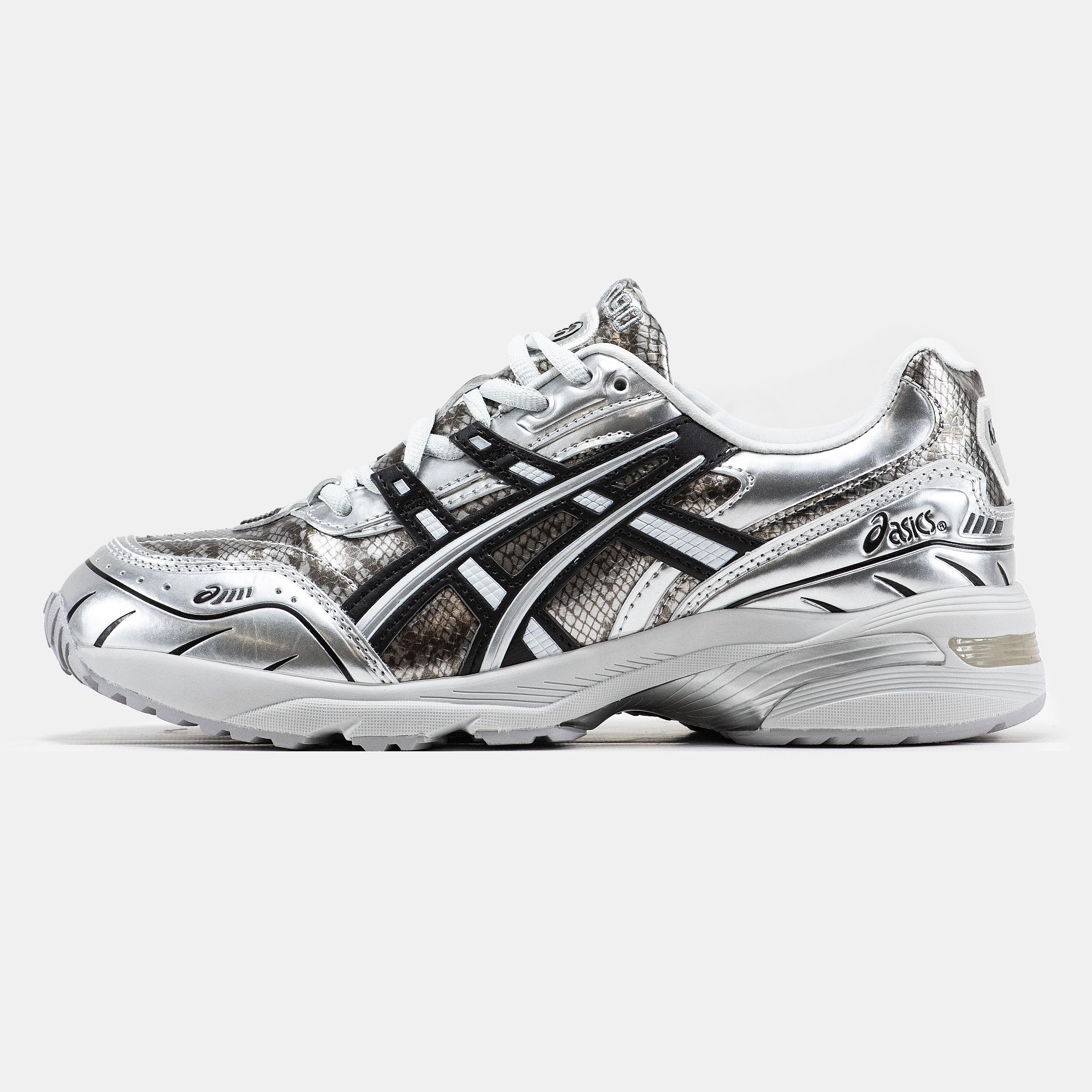 Asics Gel-1090 x KIKS Silver Black Python