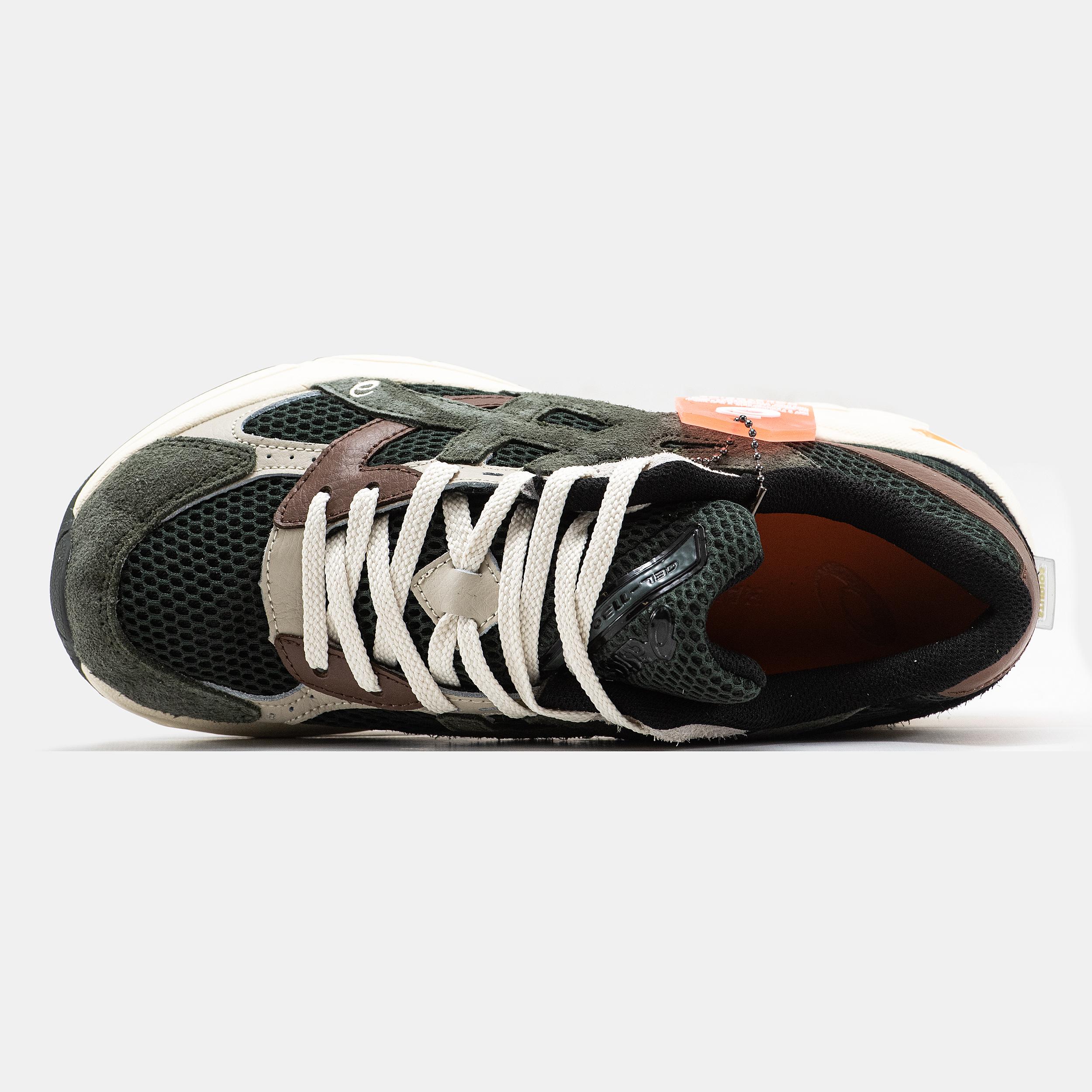 Asics Gel-1130 x Hal Studio Forest Green Brown - изображение 3