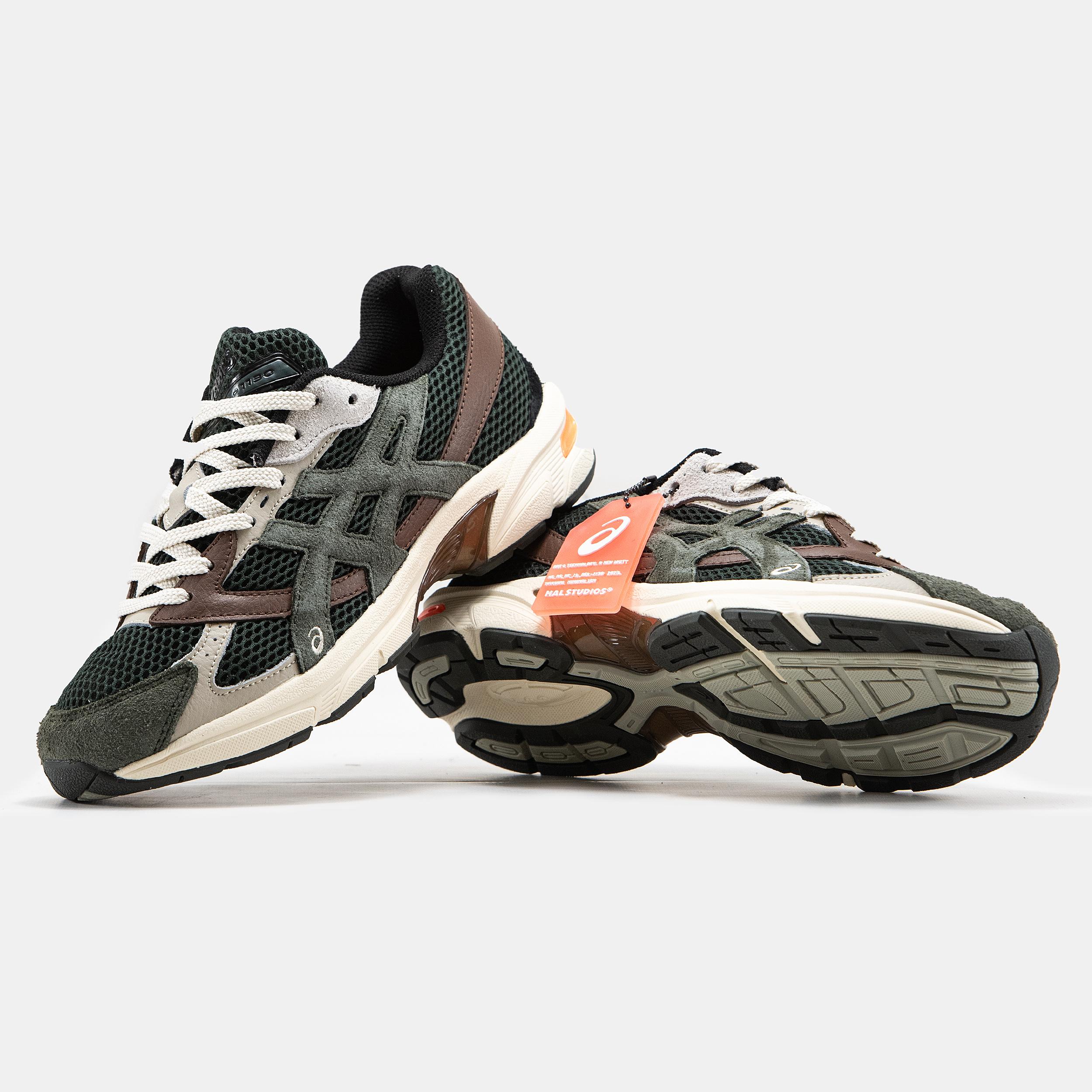 Asics Gel-1130 x Hal Studio Forest Green Brown - изображение 6