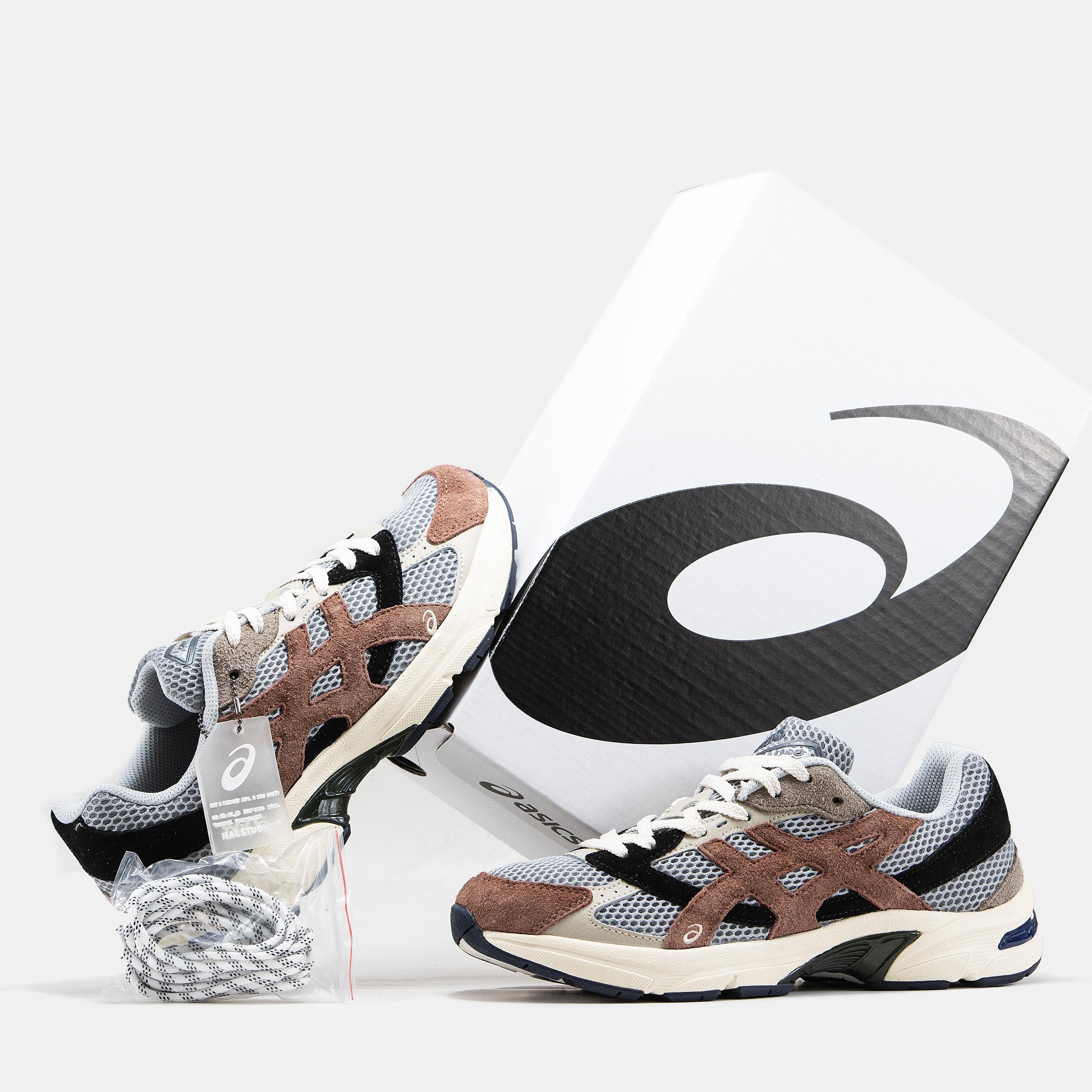 Asics Gel-1130 x Hal Studio Grey Brown Black - изображение 7