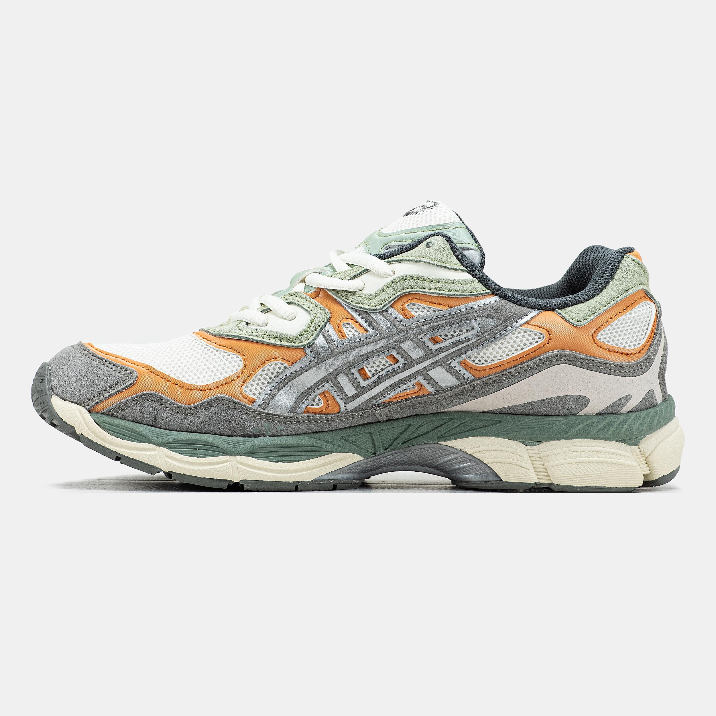 Asics Gel-NYC Grey Orange Green - изображение 2