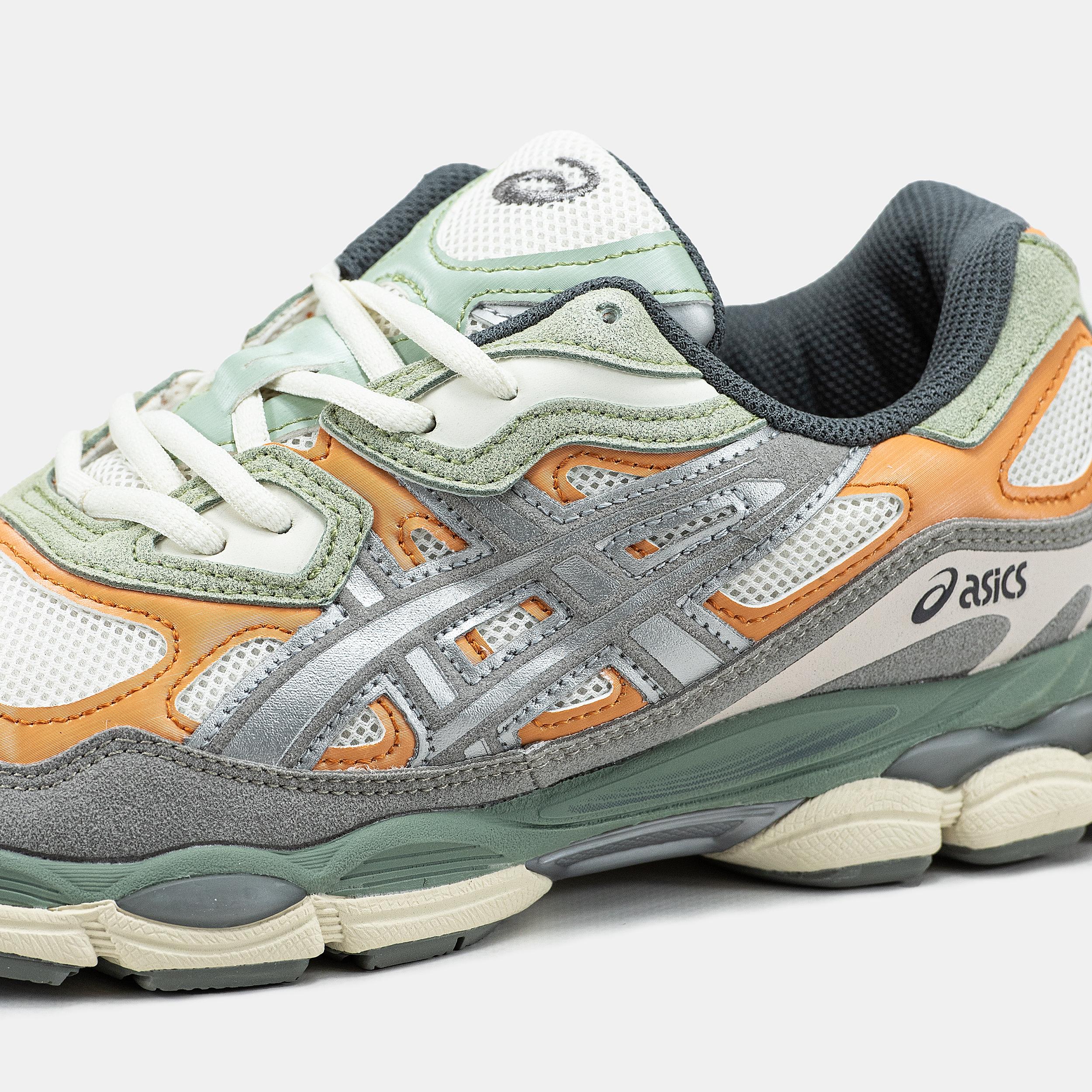 Asics Gel-NYC Grey Orange Green - изображение 6