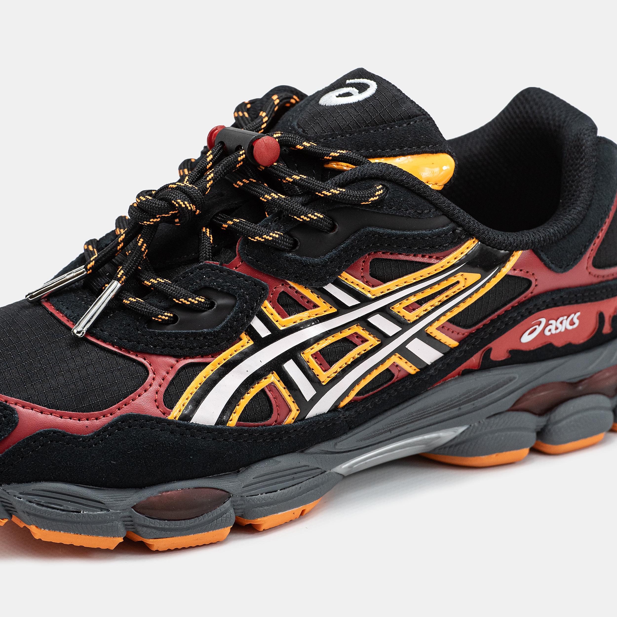 Asics Gel-NYC Black Red Orange Naruto Shippuden - изображение 9