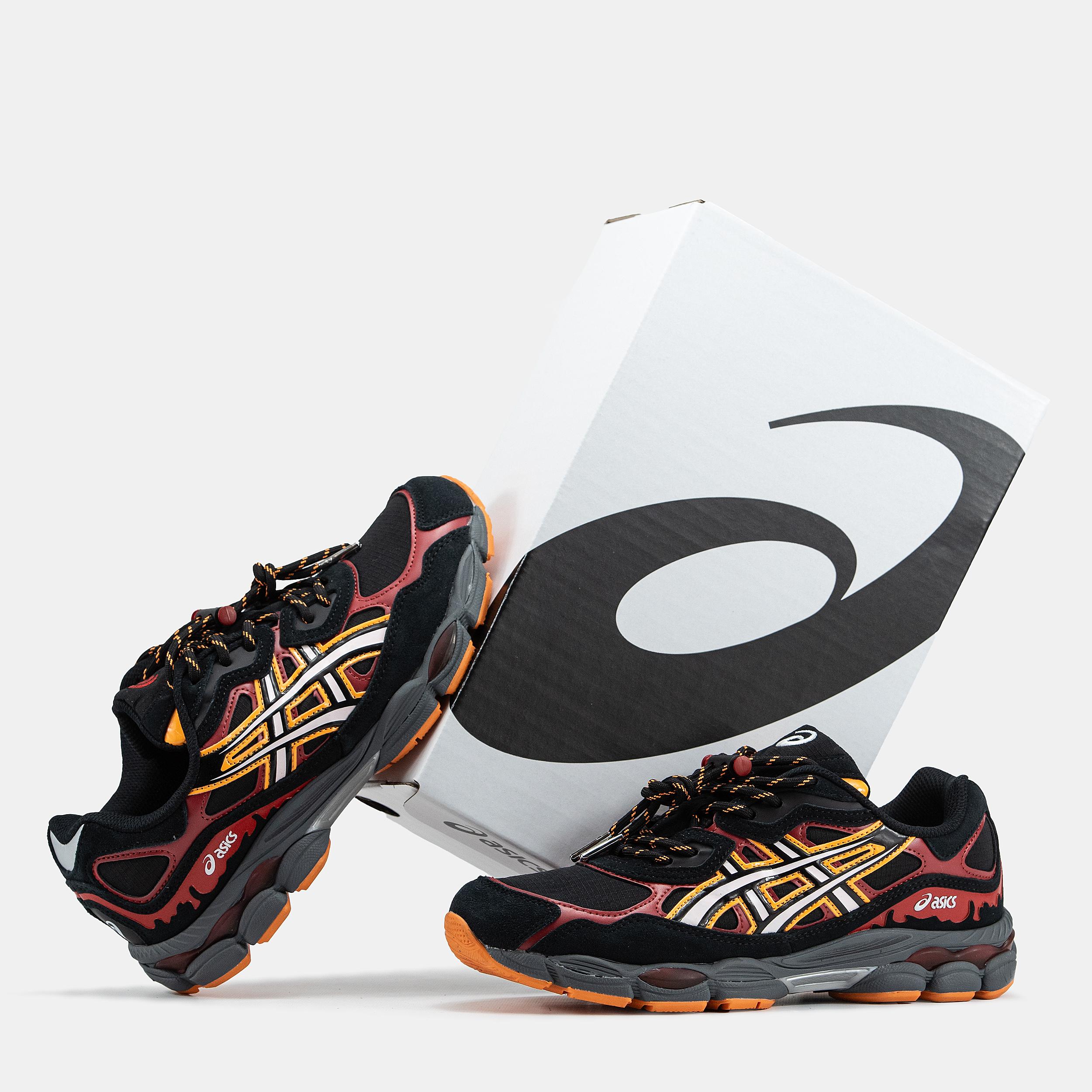 Asics Gel-NYC Black Red Orange Naruto Shippuden - изображение 10
