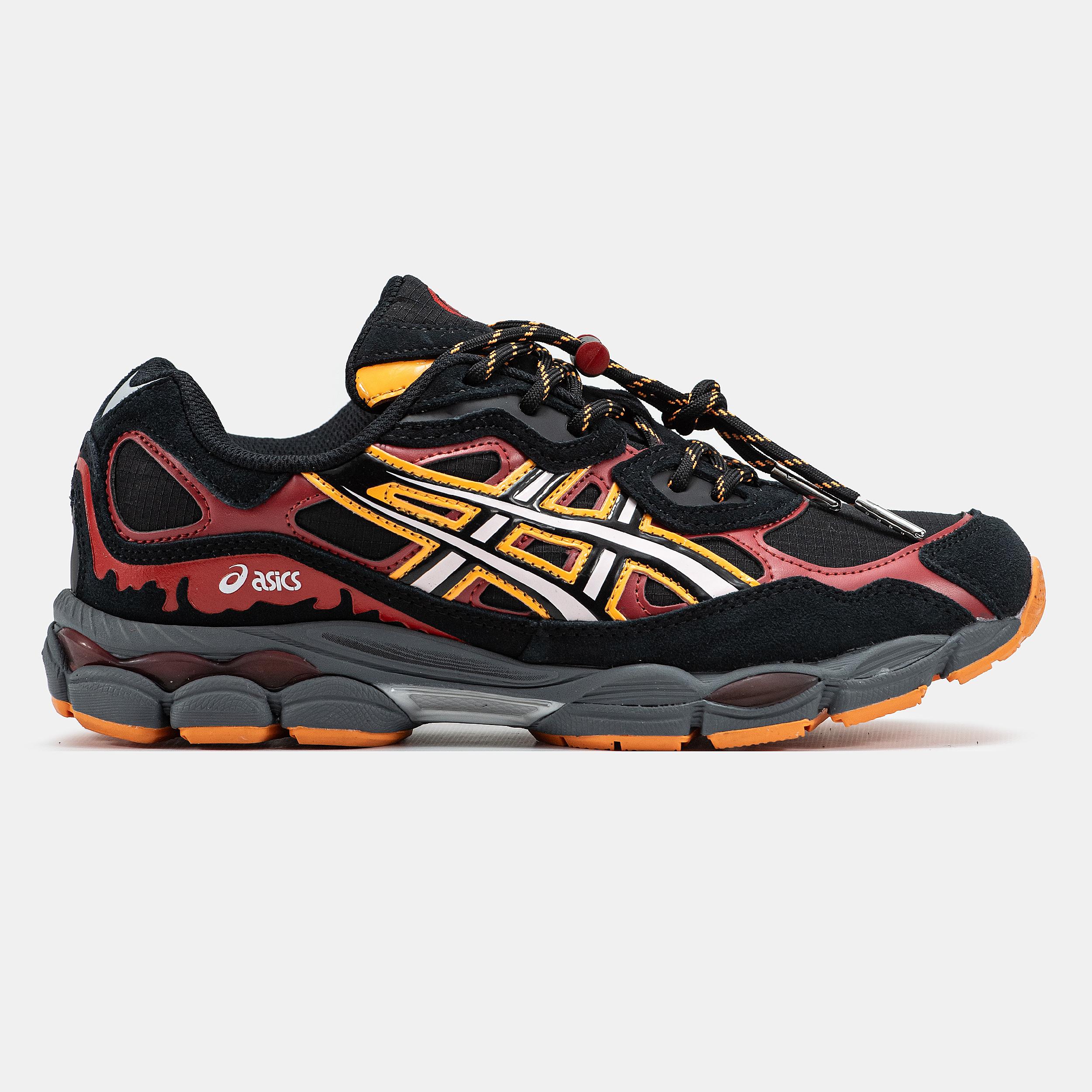 Asics Gel-NYC Black Red Orange Naruto Shippuden - изображение 4