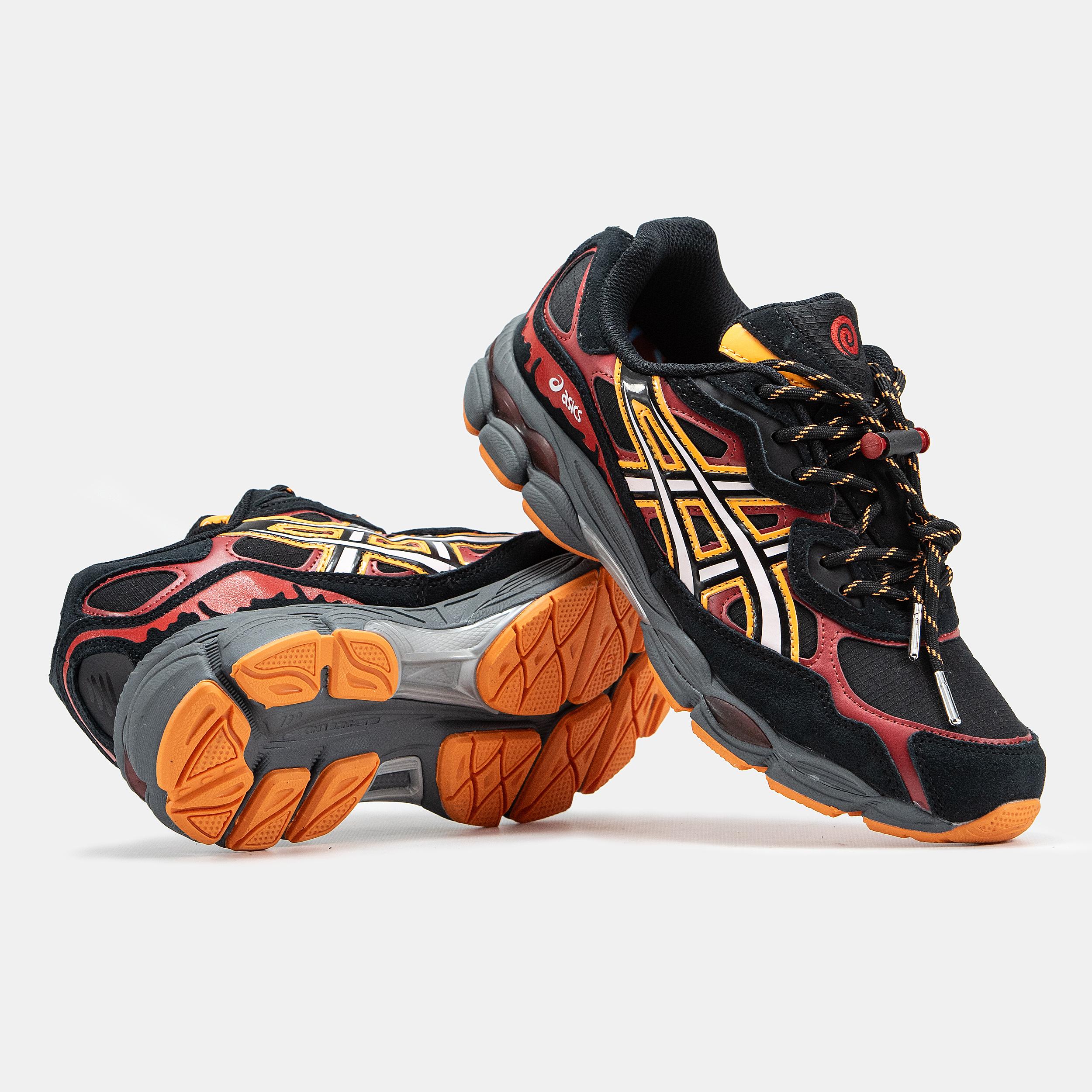 Asics Gel-NYC Black Red Orange Naruto Shippuden - изображение 8