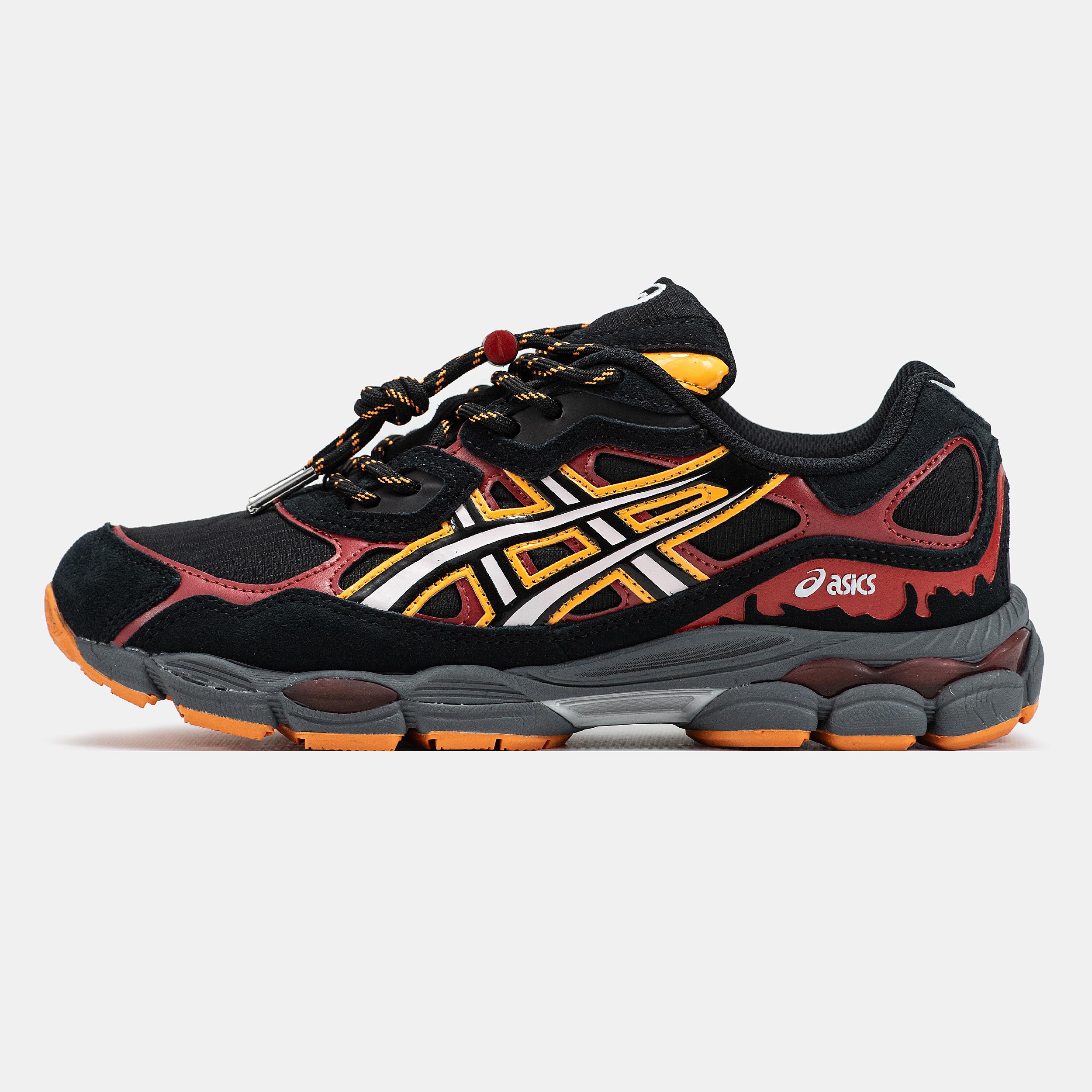 Asics Gel-NYC Black Red Orange Naruto Shippuden