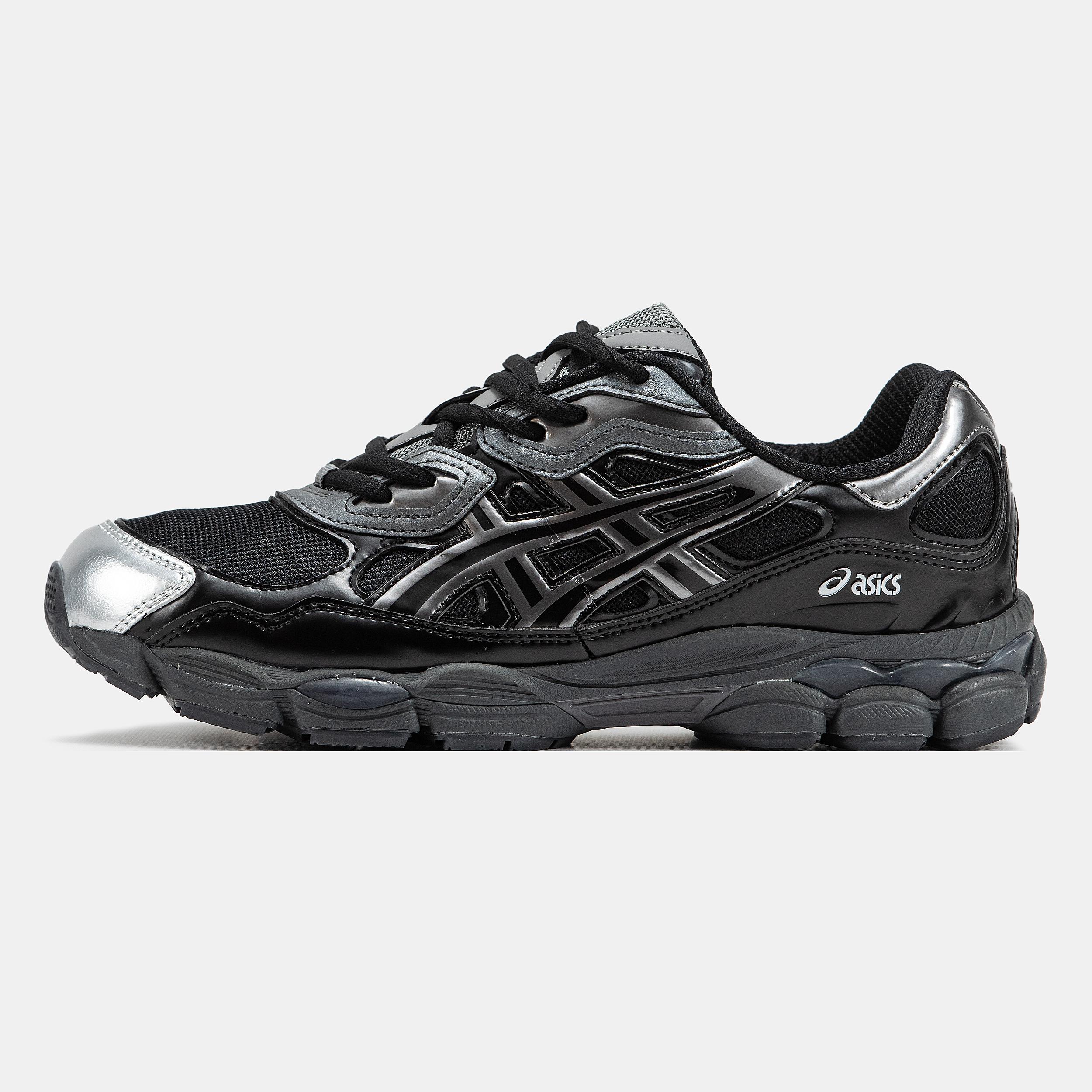 Asics Gel-NYC Black Silver Reflective
