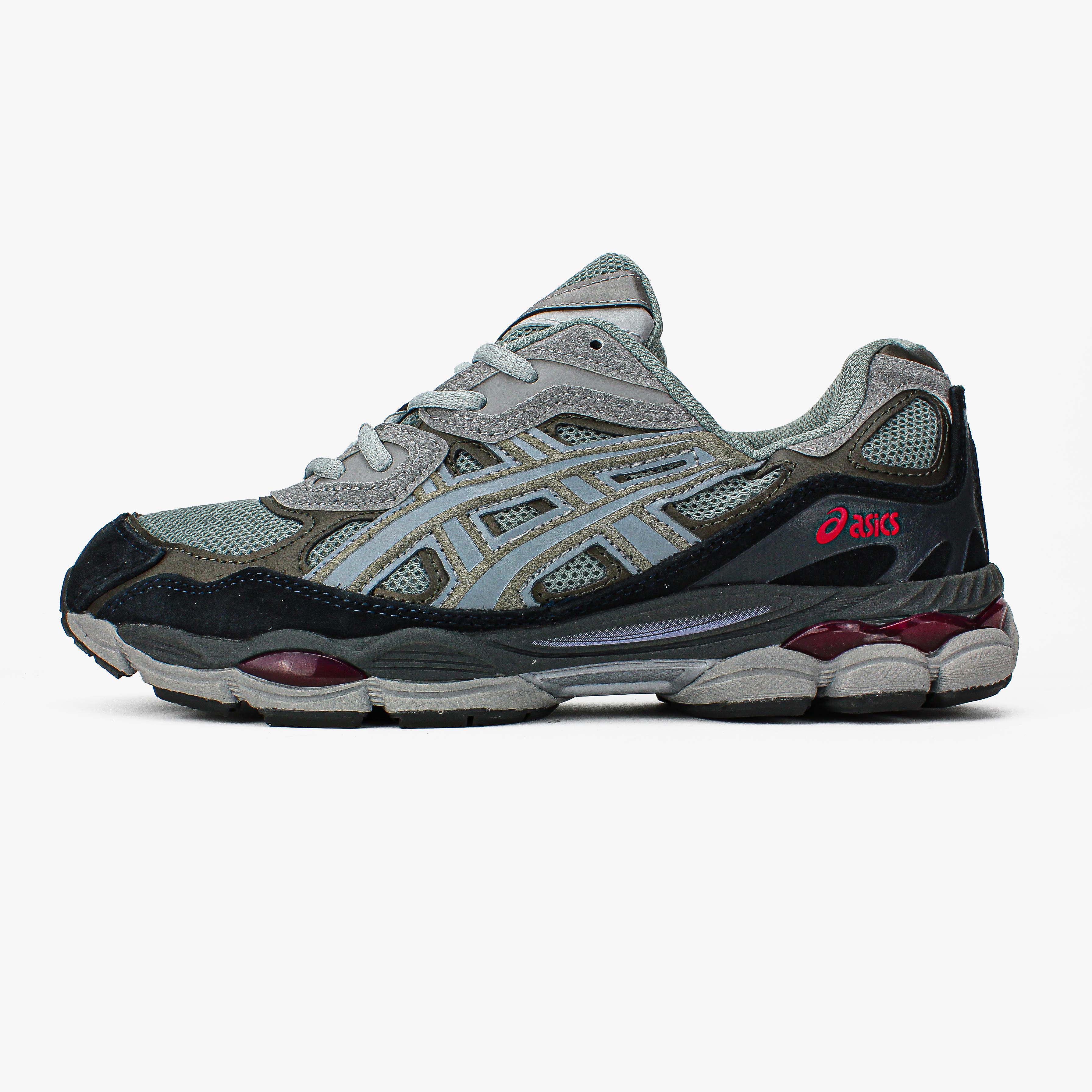 Asics Gel-NYC Gravel Black Red