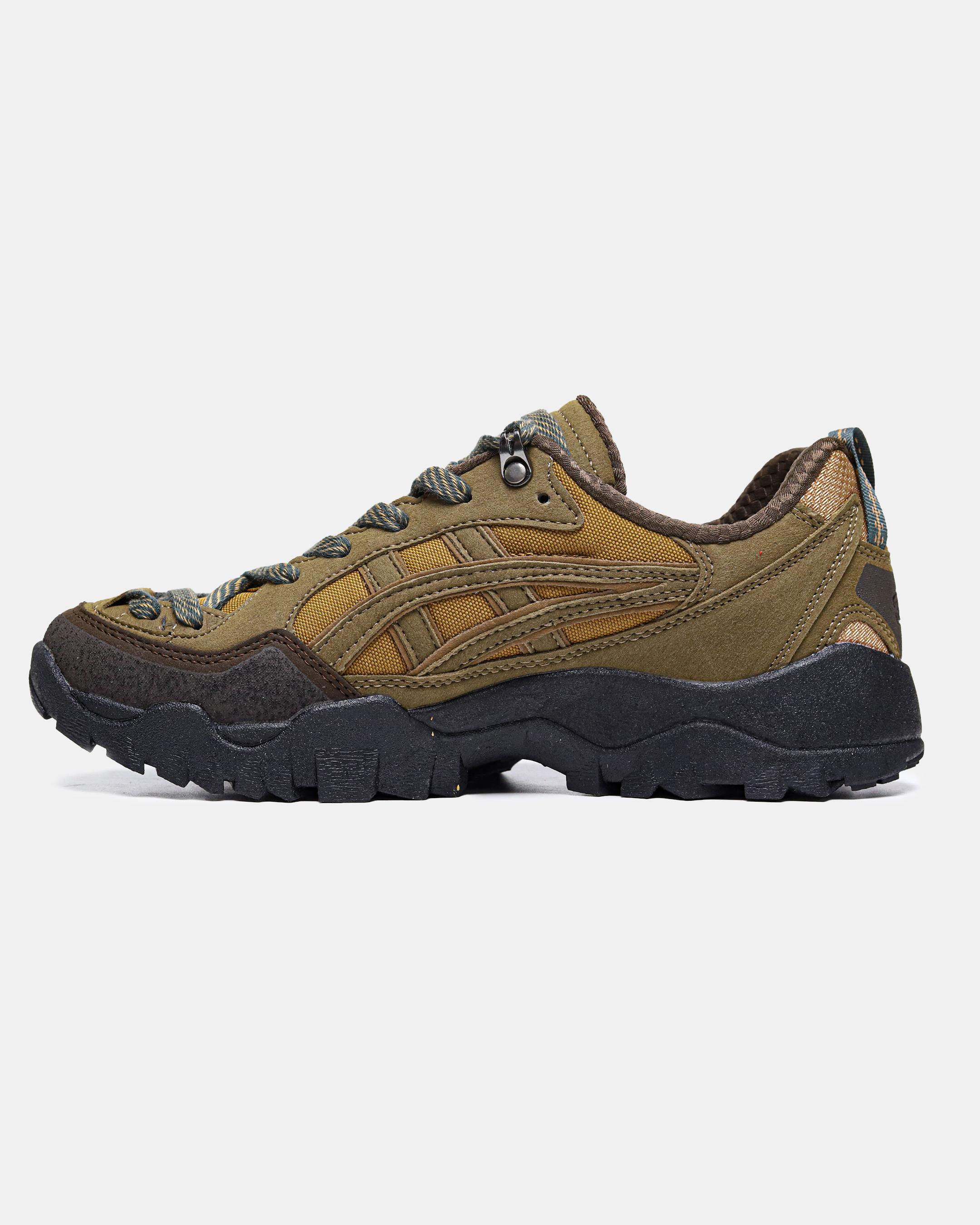 U.SAGE x Asics Gel-Pickup Olive Brown Yellow - изображение 3