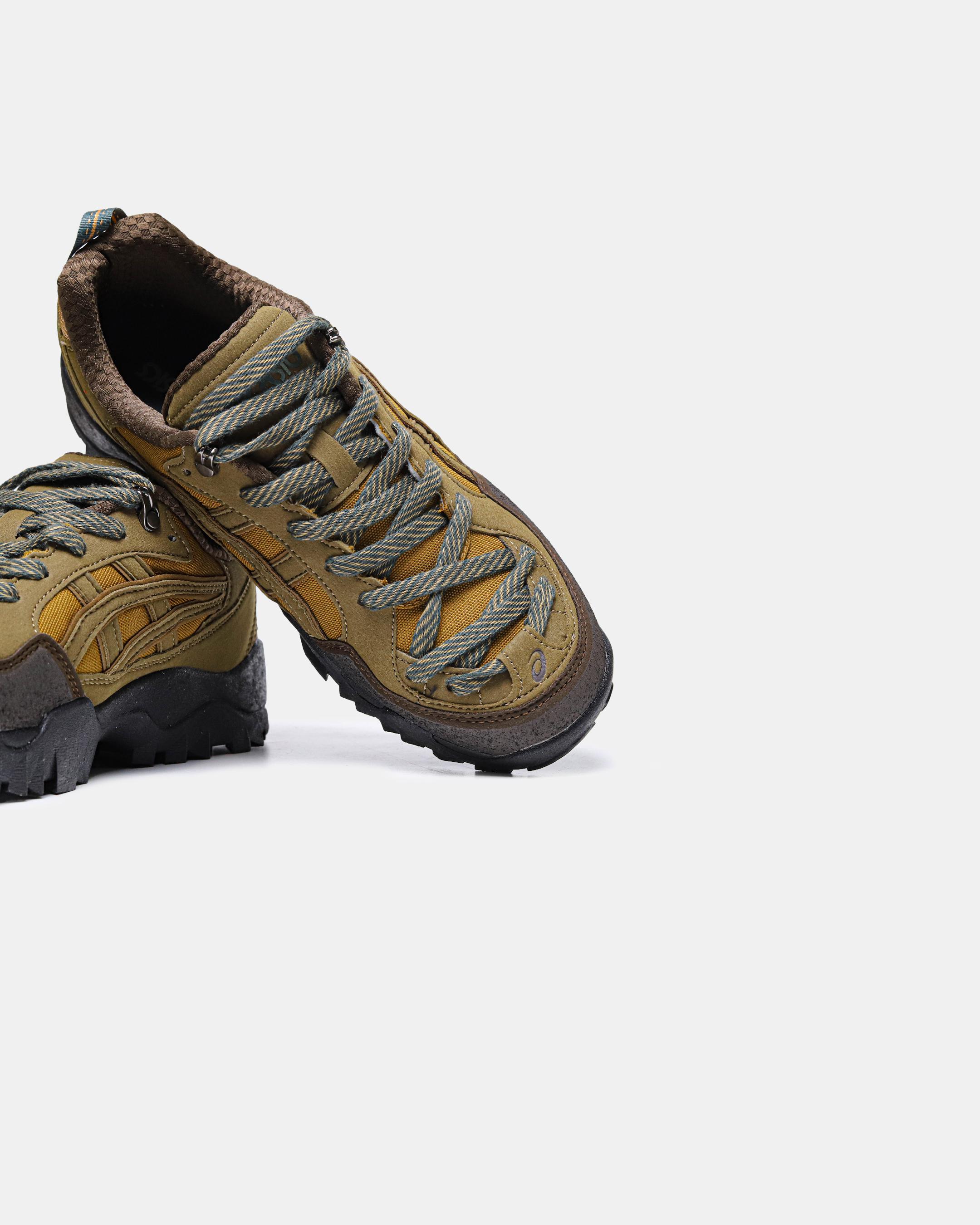 U.SAGE x Asics Gel-Pickup Olive Brown Yellow - изображение 4