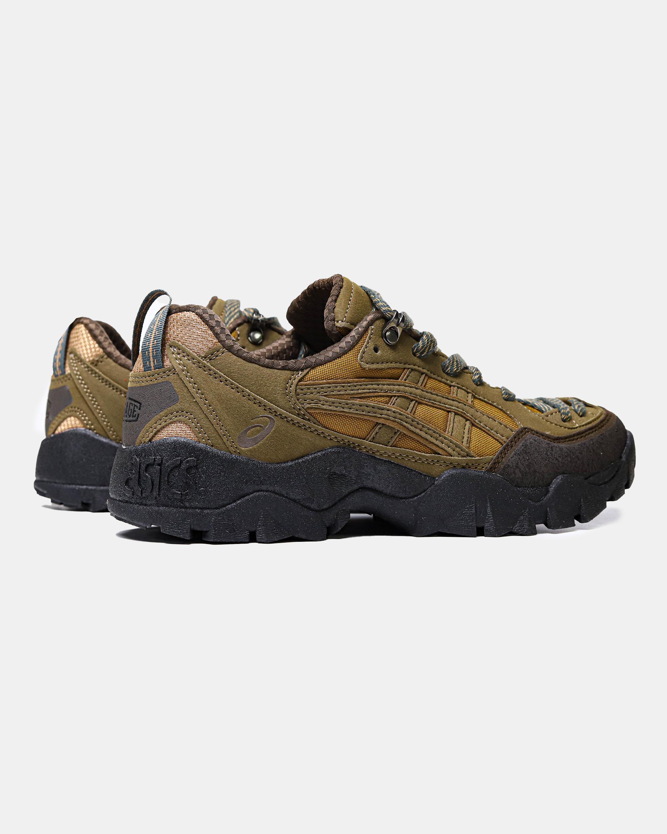 U.SAGE x Asics Gel-Pickup Olive Brown Yellow - изображение 5