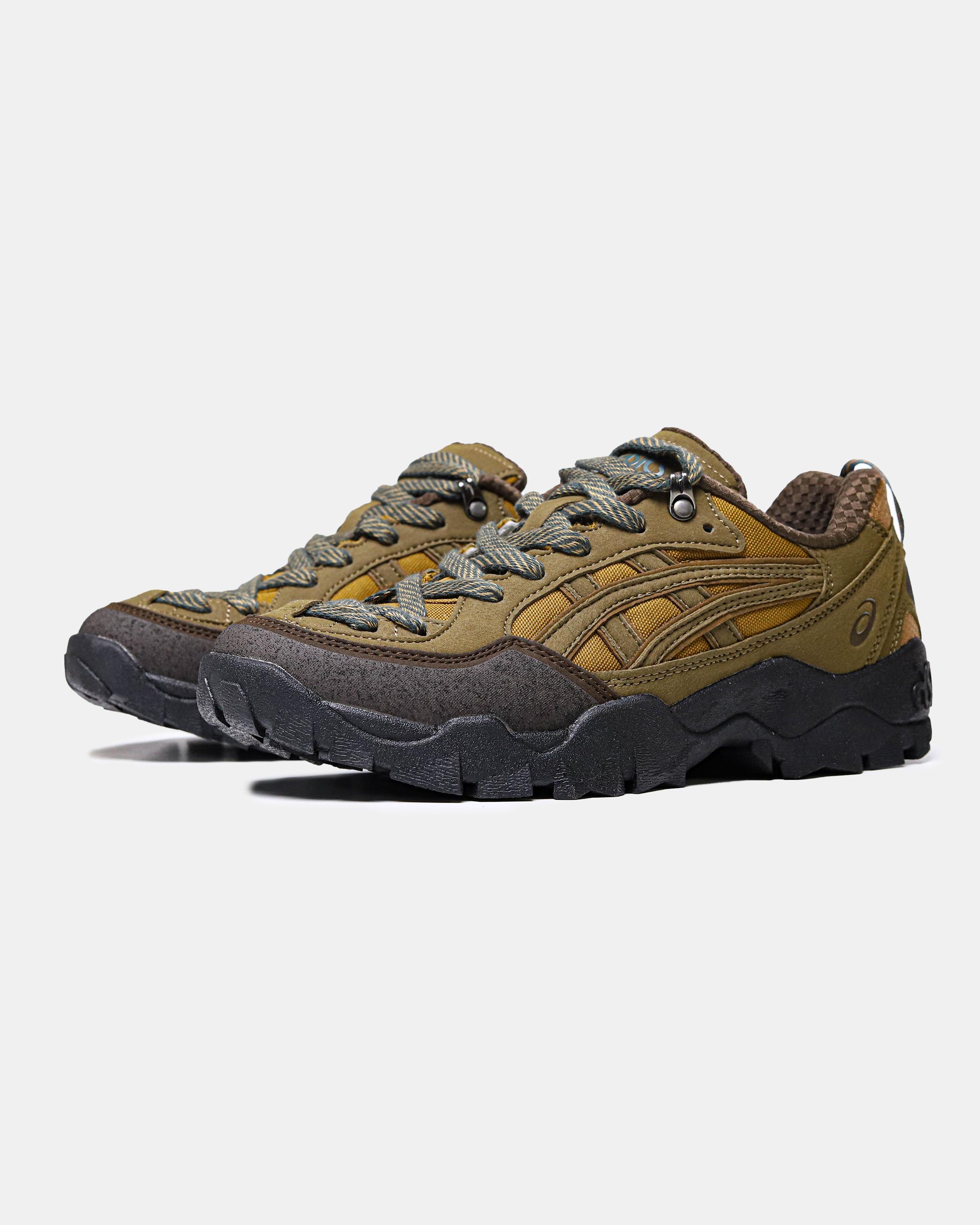 U.SAGE x Asics Gel-Pickup Olive Brown Yellow - изображение 7
