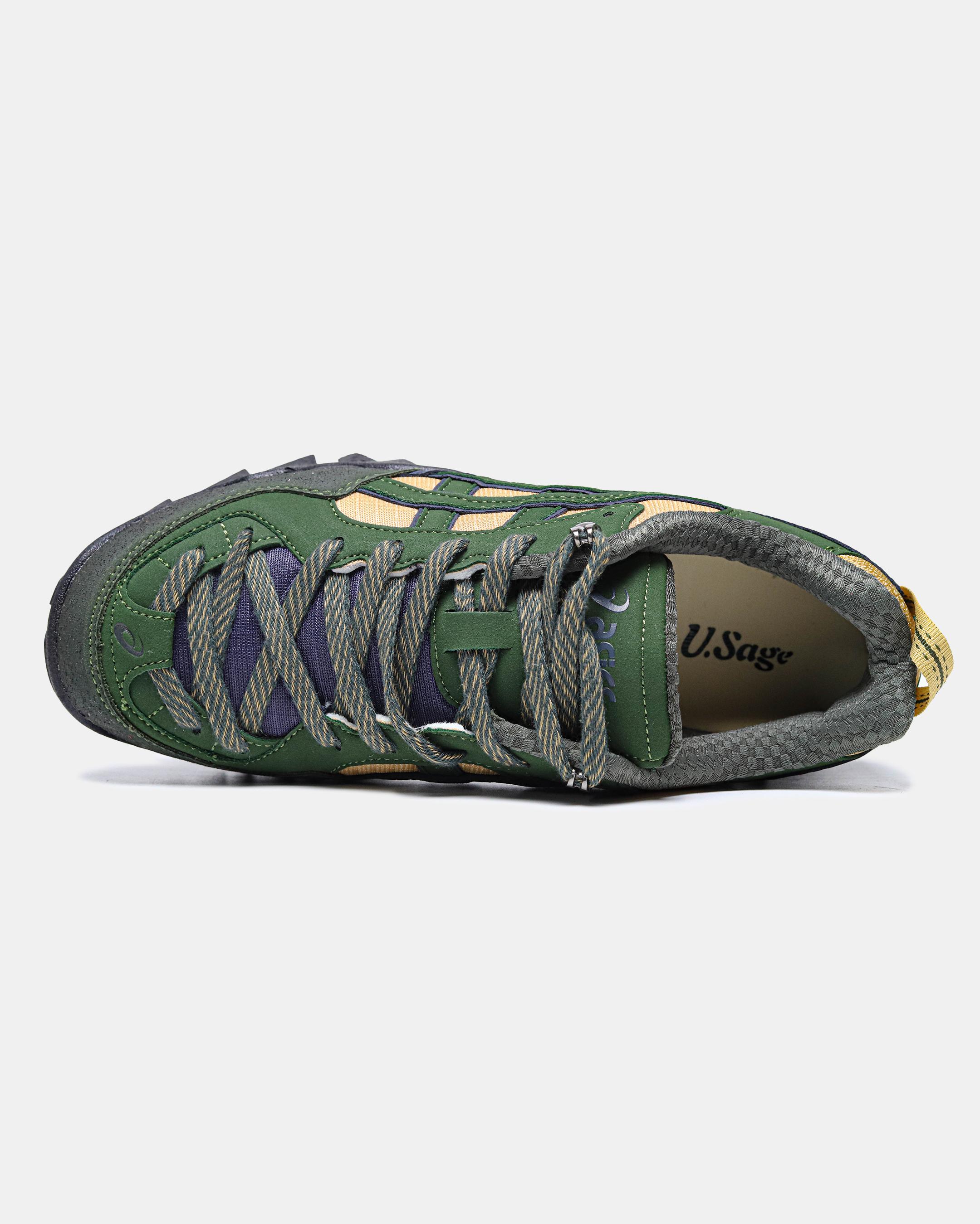U.SAGE x Asics Gel-Pickup Green Navy Yellow - изображение 3