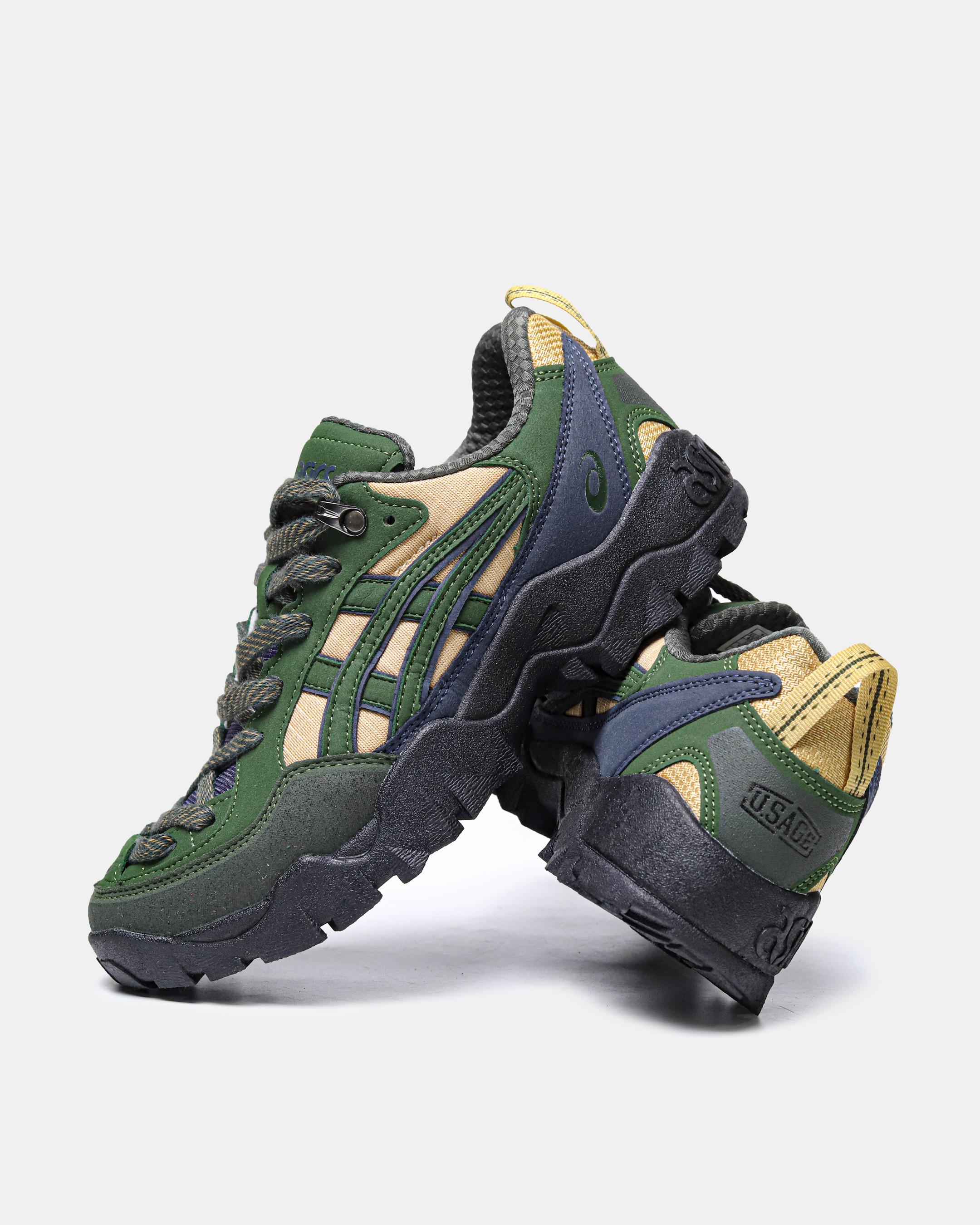 U.SAGE x Asics Gel-Pickup Green Navy Yellow - изображение 7