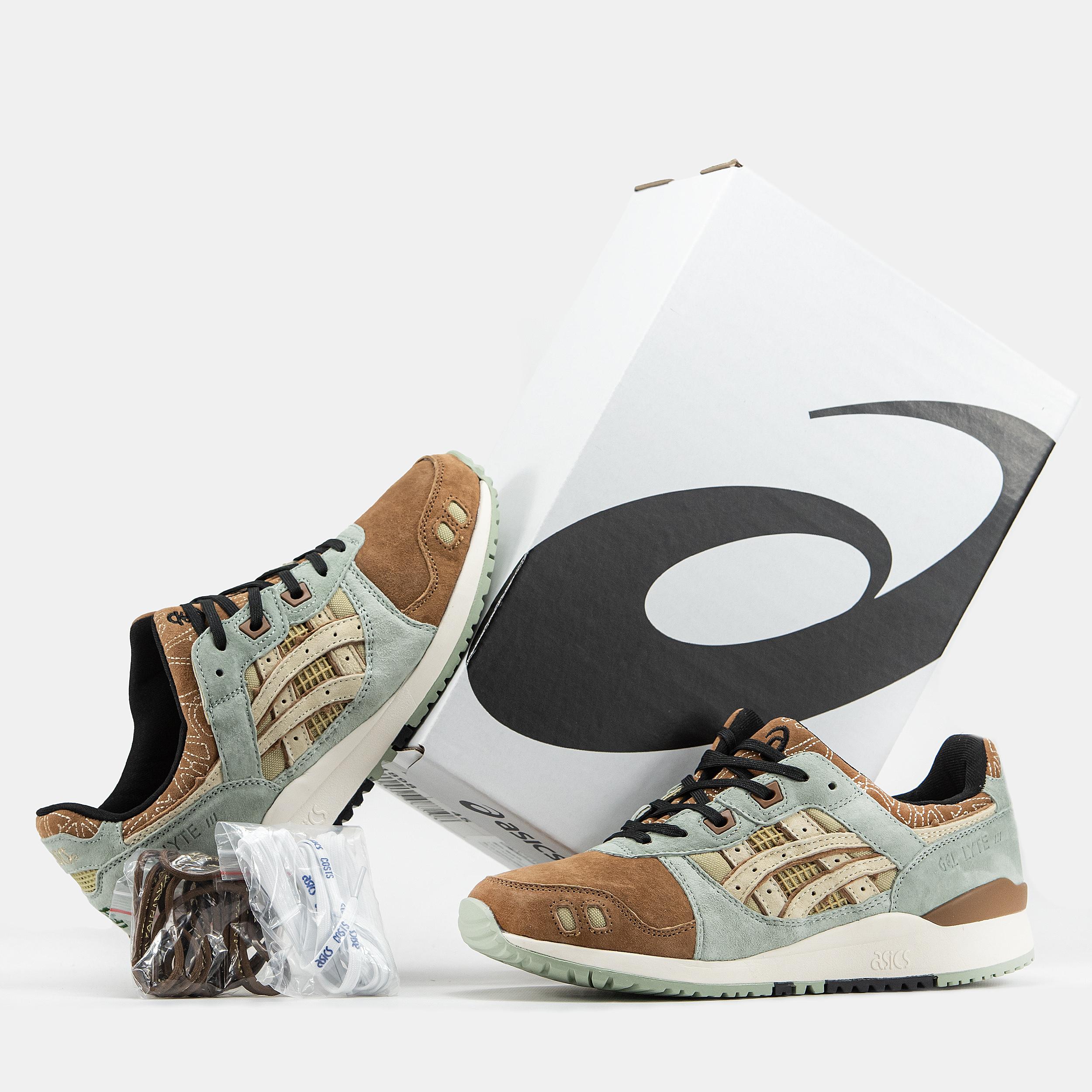 Asics Gel-Lyte III Mint Brown Beige - изображение 9