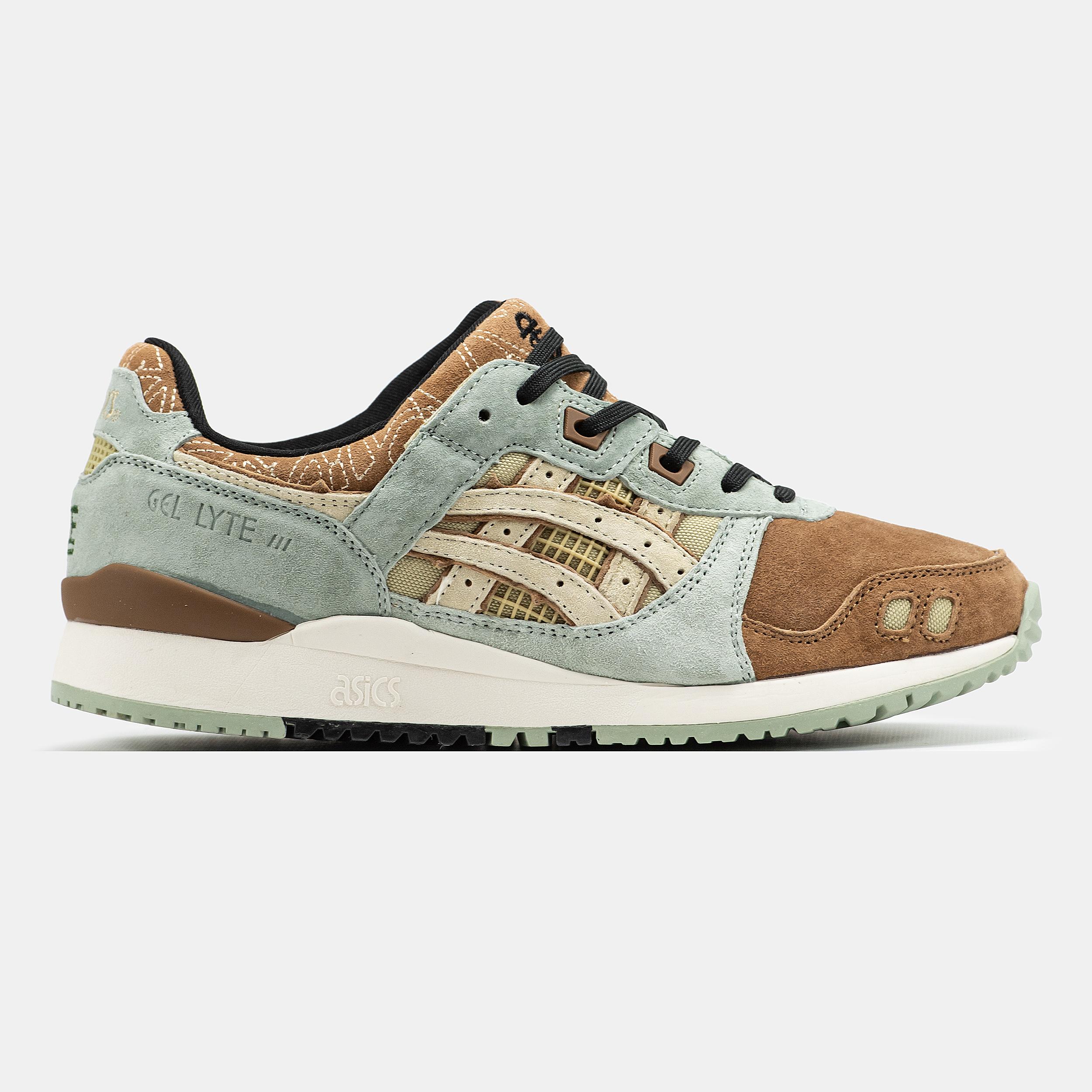 Asics Gel-Lyte III Mint Brown Beige - изображение 4