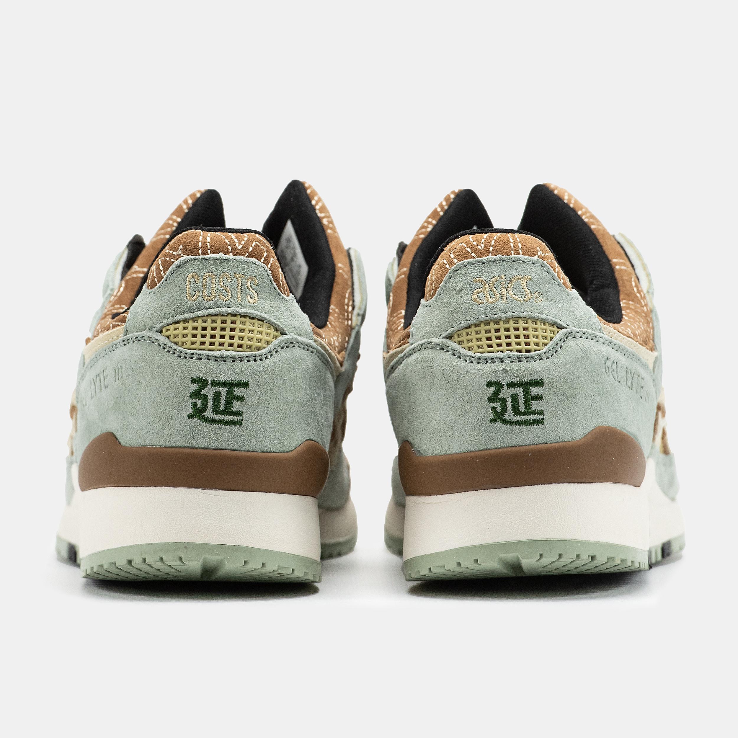 Asics Gel-Lyte III Mint Brown Beige - изображение 5
