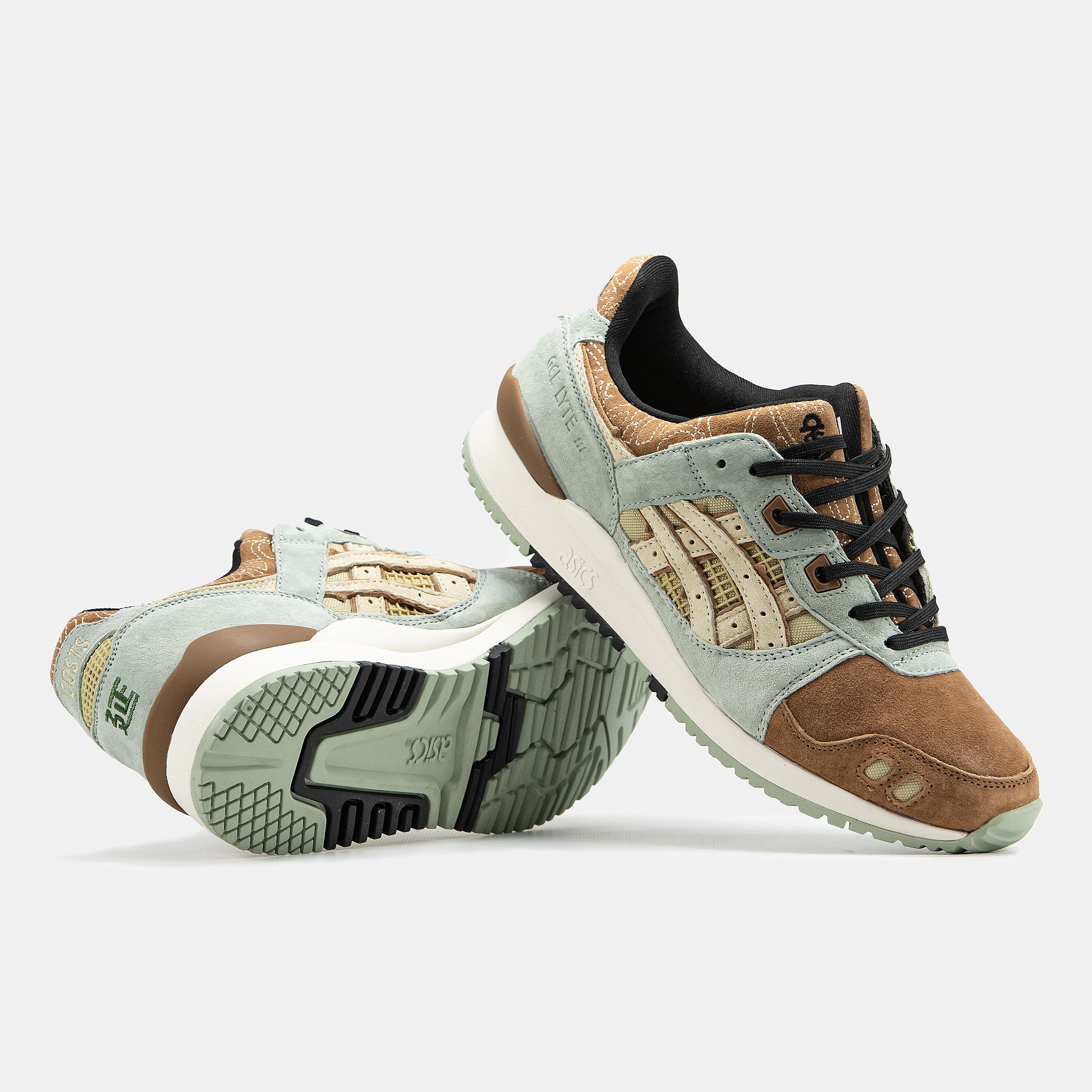 Asics Gel-Lyte III Mint Brown Beige - изображение 7