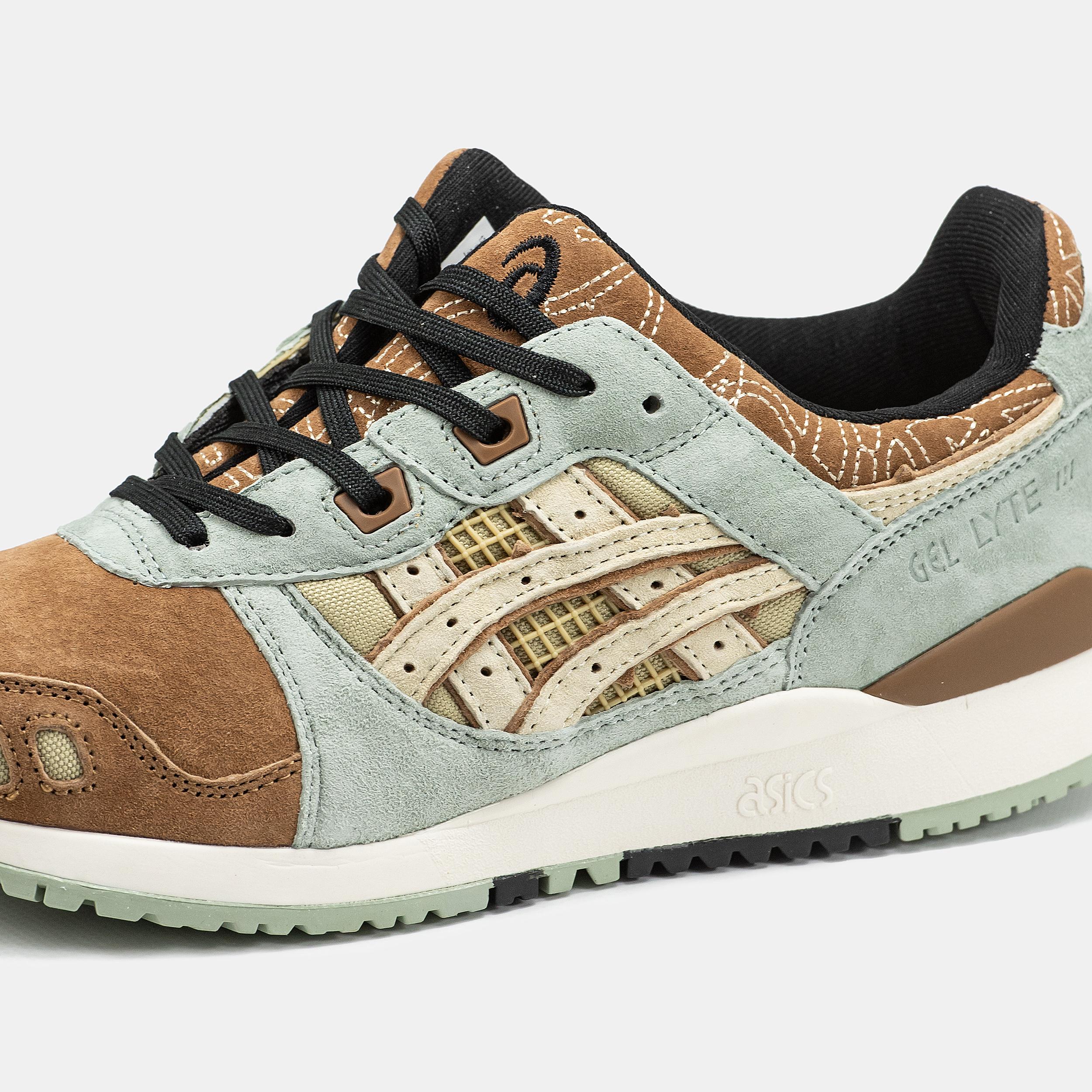 Asics Gel-Lyte III Mint Brown Beige - изображение 8