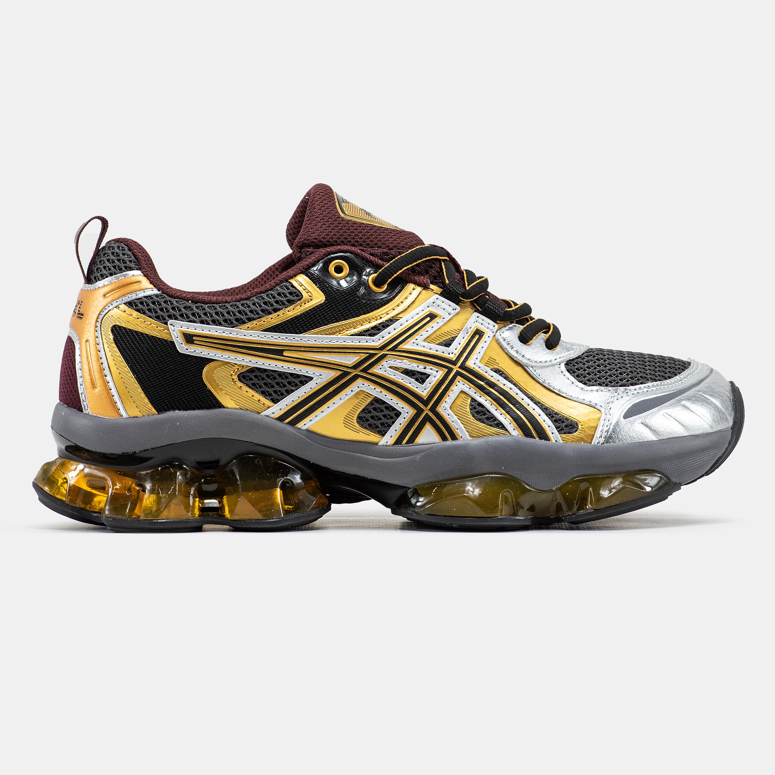 Asics Gel-Quantum Kinetic Gold Silver Burgundy - изображение 1
