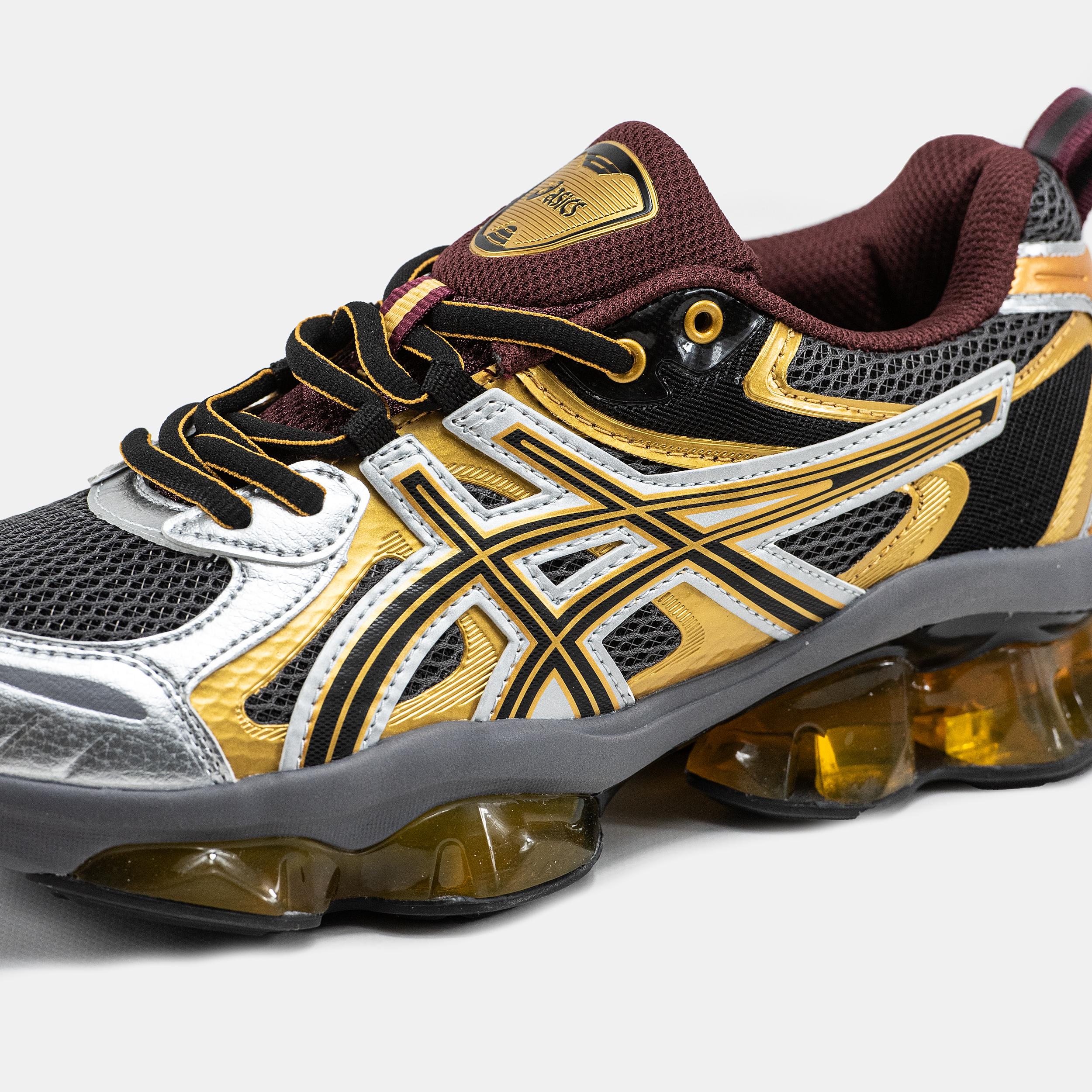 Asics Gel-Quantum Kinetic Gold Silver Burgundy - изображение 2