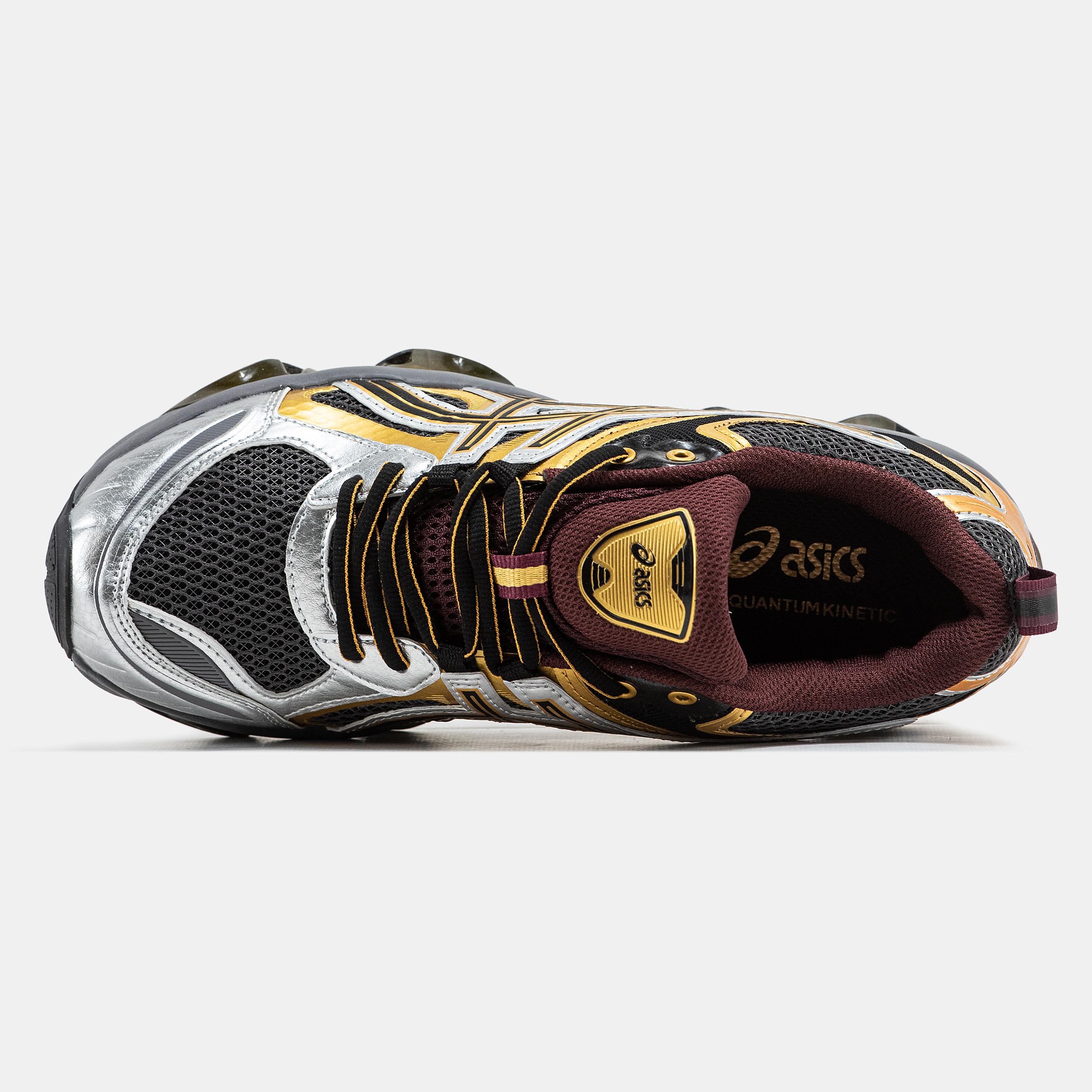 Asics Gel-Quantum Kinetic Gold Silver Burgundy - изображение 5