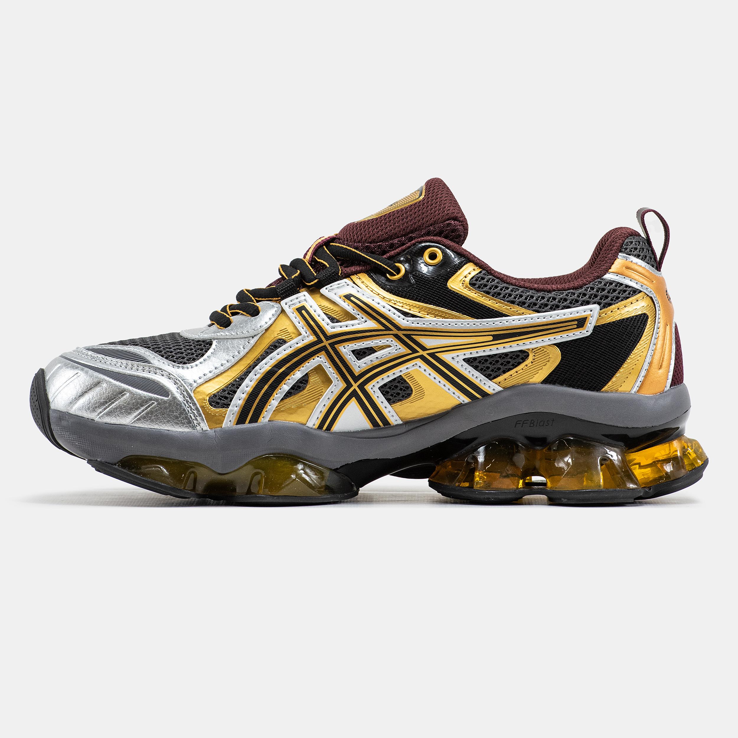 Asics Gel-Quantum Kinetic Gold Silver Burgundy - изображение 6